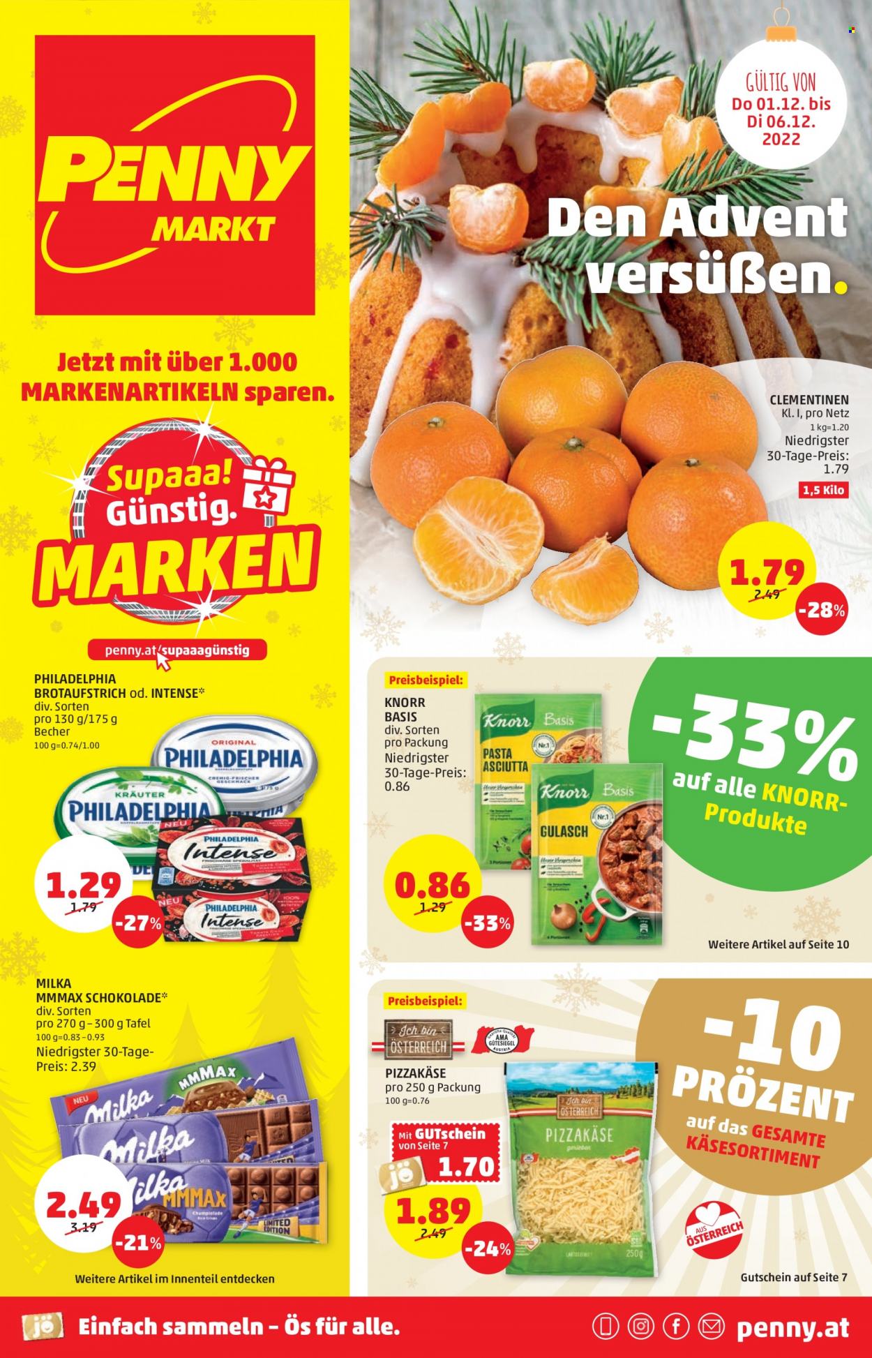 Angebote Penny - 1.12.2022 - 6.12.2022. Seite 1