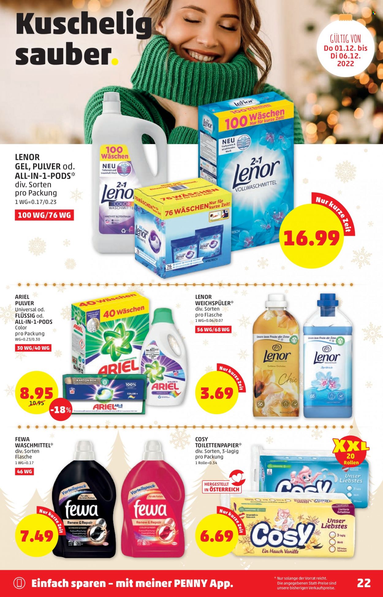 Angebote Penny - 1.12.2022 - 6.12.2022. Seite 22