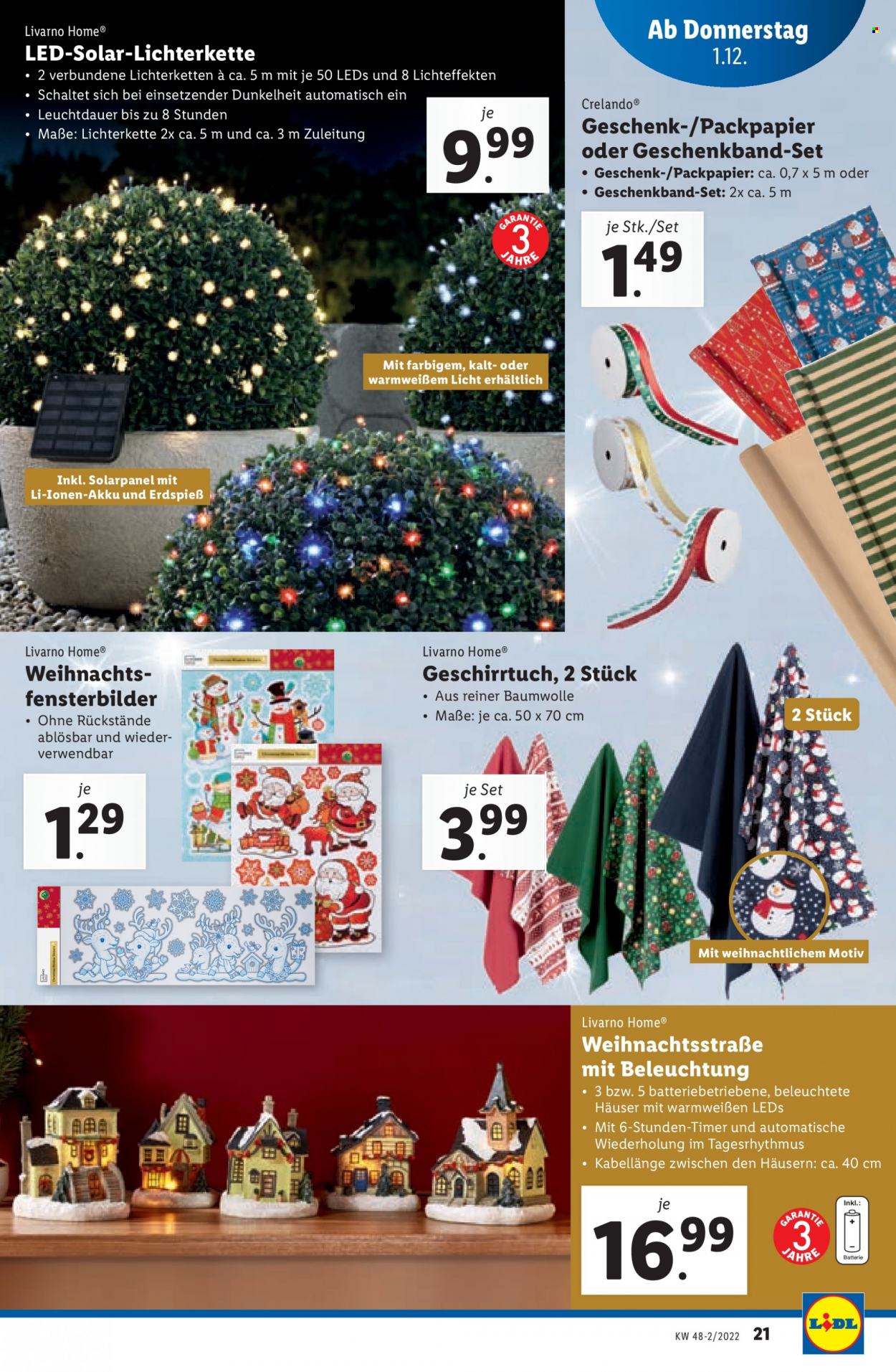 Angebote Lidl - 1.12.2022 - 6.12.2022. Seite 21
