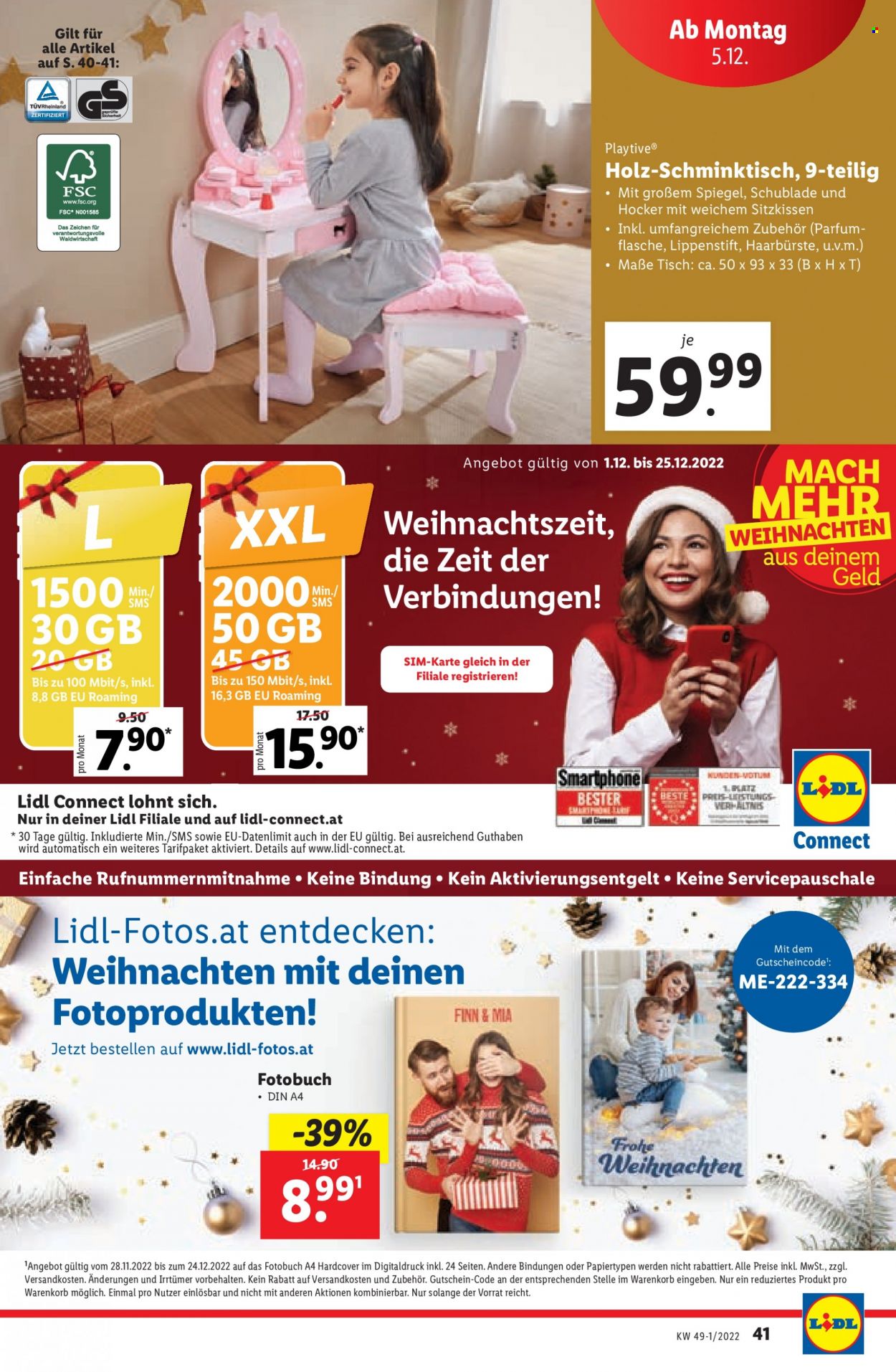 Angebote Lidl - 1.12.2022 - 6.12.2022. Seite 43