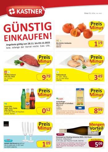 Angebote KASTNER - 28.11.2022 - 3.12.2022.
