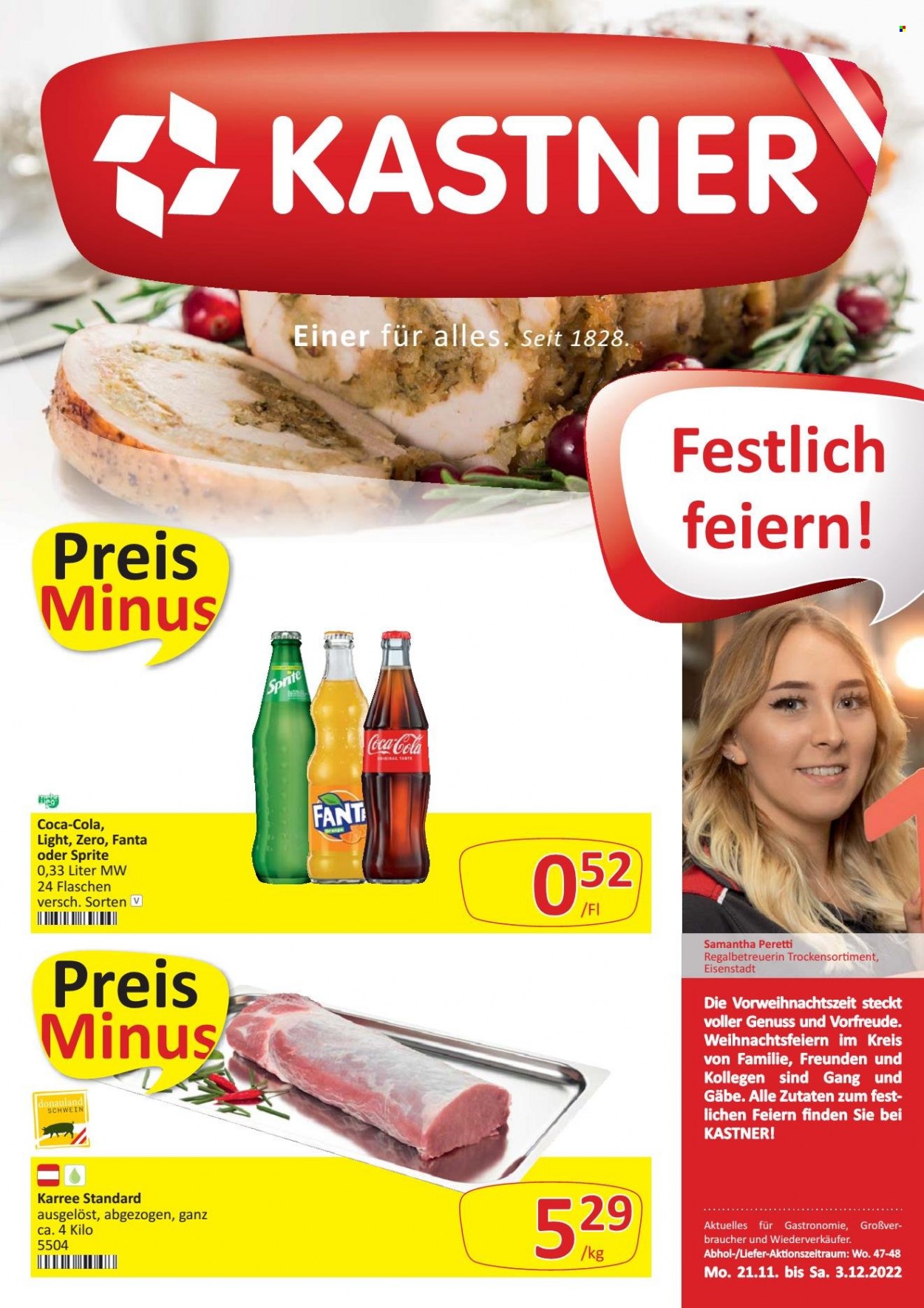 Angebote KASTNER - 21.11.2022 - 3.12.2022. Seite 1