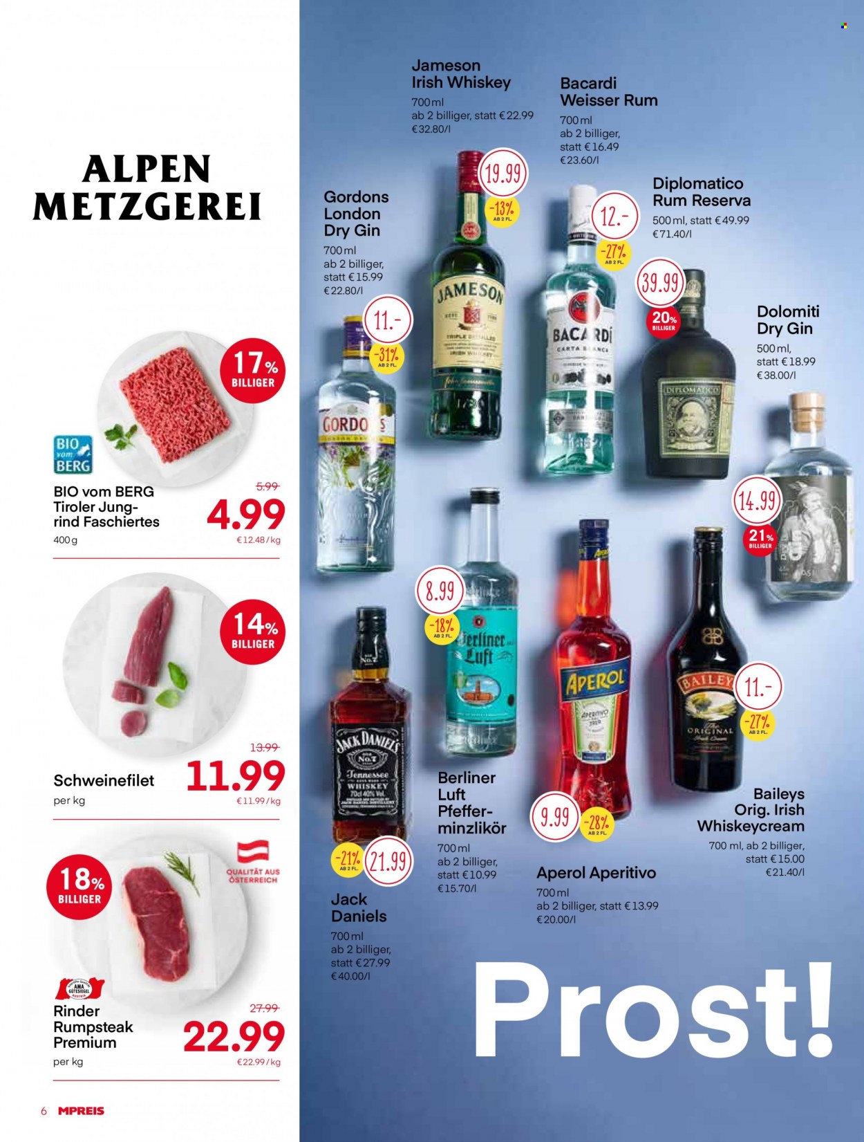 Angebote MPREIS - 28.11.2022 - 4.12.2022. Seite 6