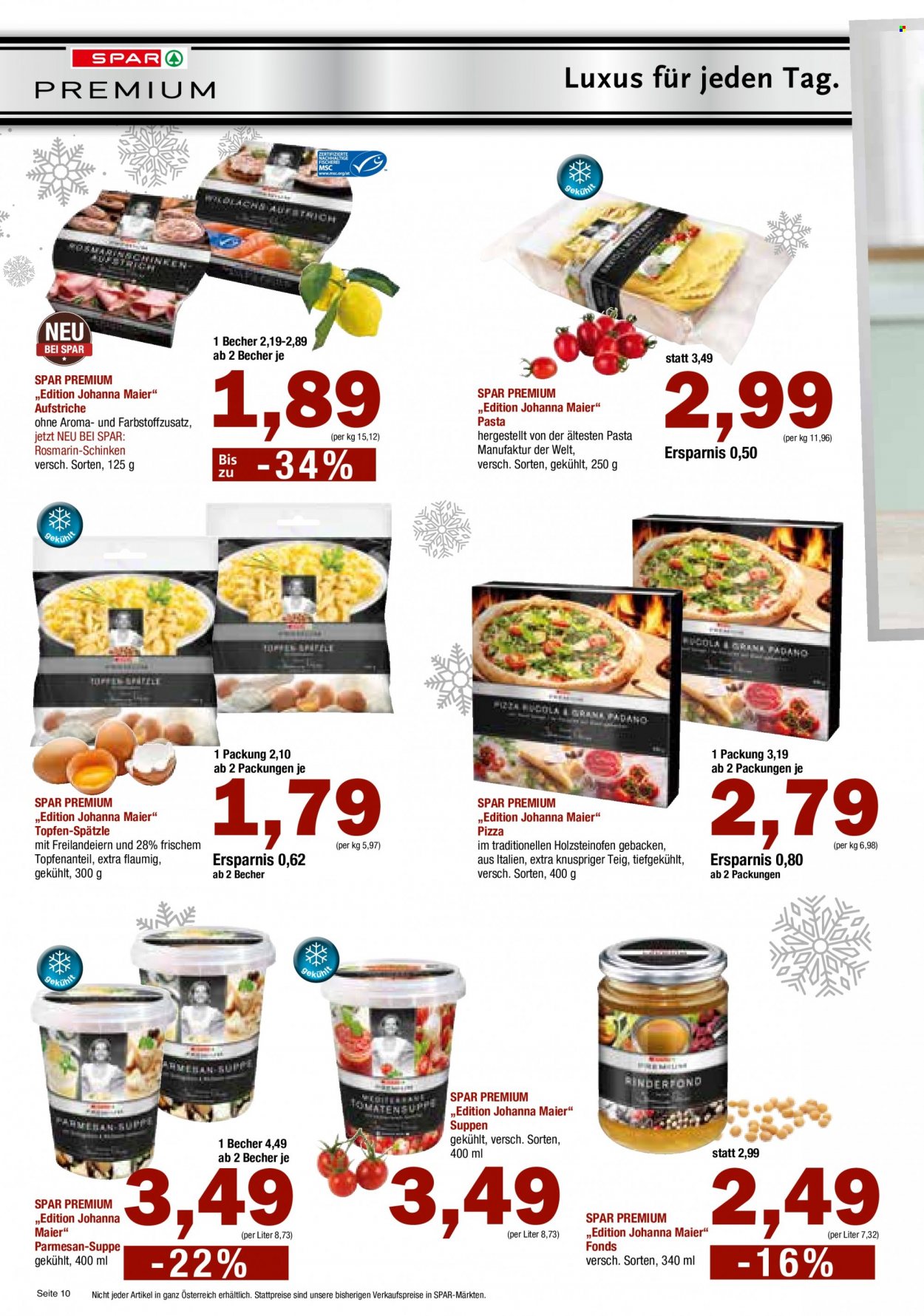 Angebote SPAR - 30.11.2022 - 11.1.2023. Seite 10