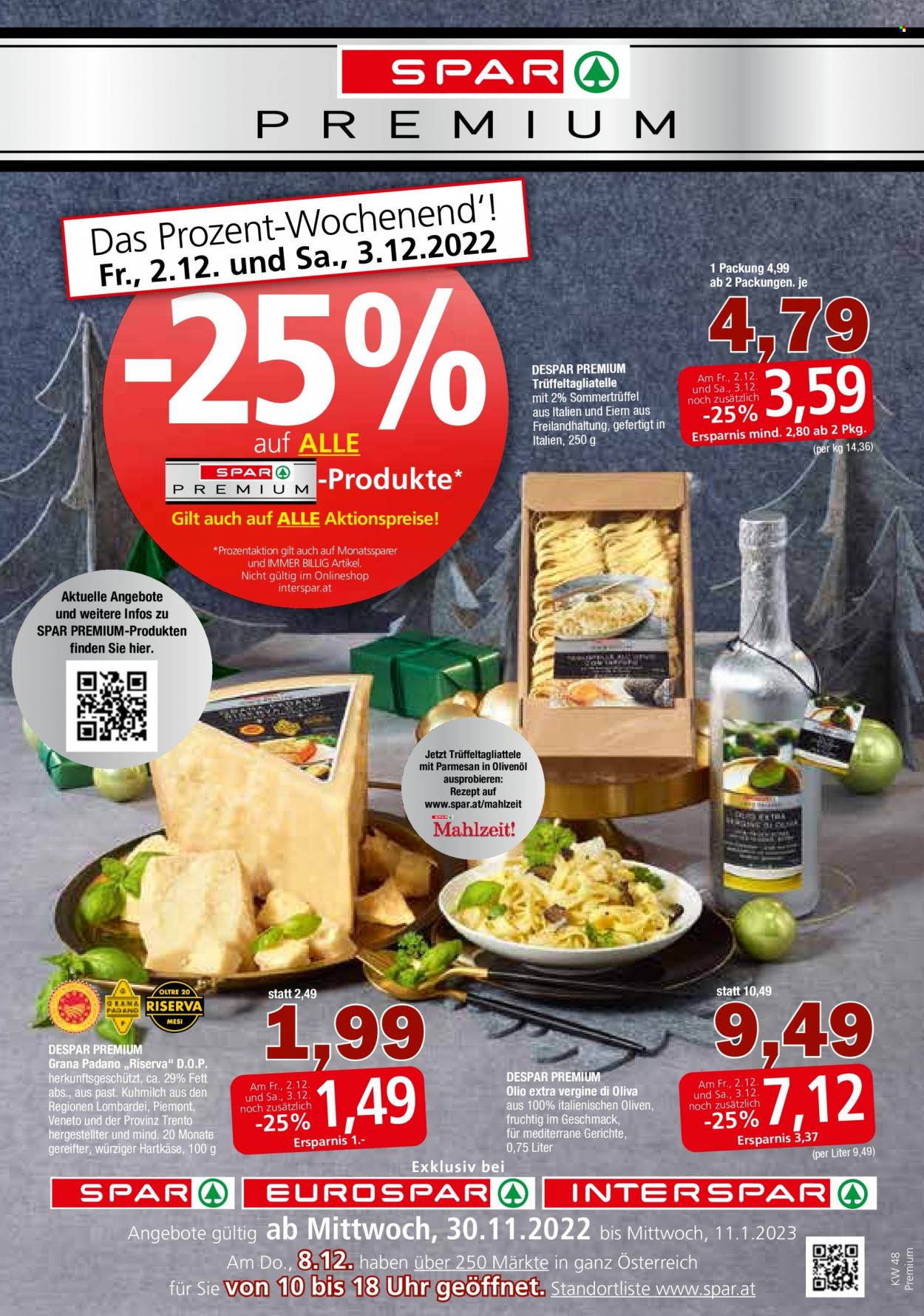 Angebote INTERSPAR - 30.11.2022 - 11.1.2023. Seite 1