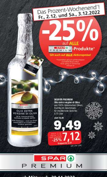Angebote INTERSPAR - 30.11.2022 - 11.1.2023.