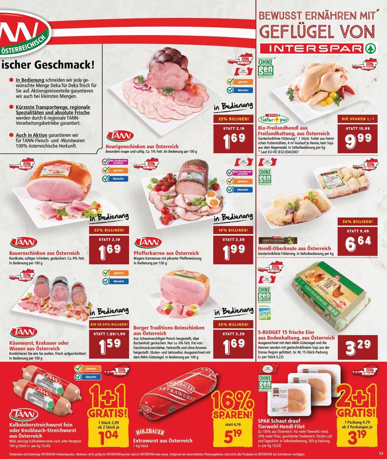 Angebote INTERSPAR - 1.12.2022 - 14.12.2022. Seite 13