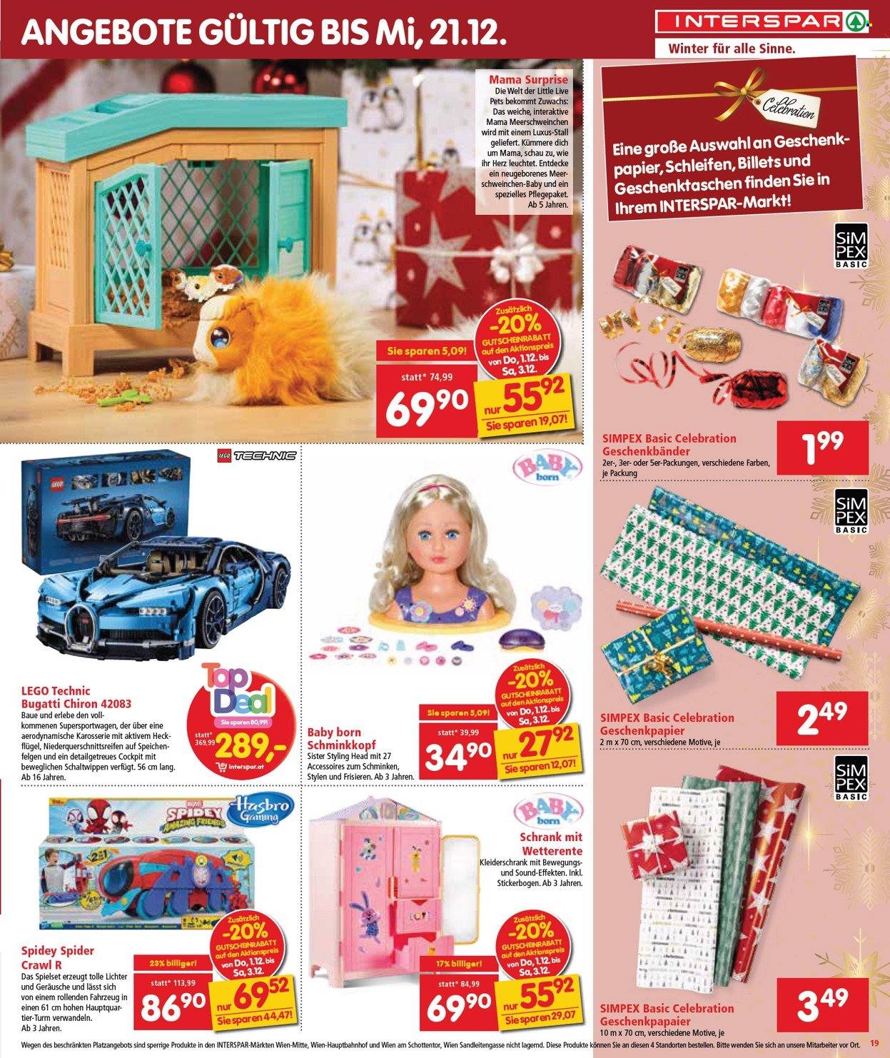 Angebote INTERSPAR - 1.12.2022 - 14.12.2022. Seite 19