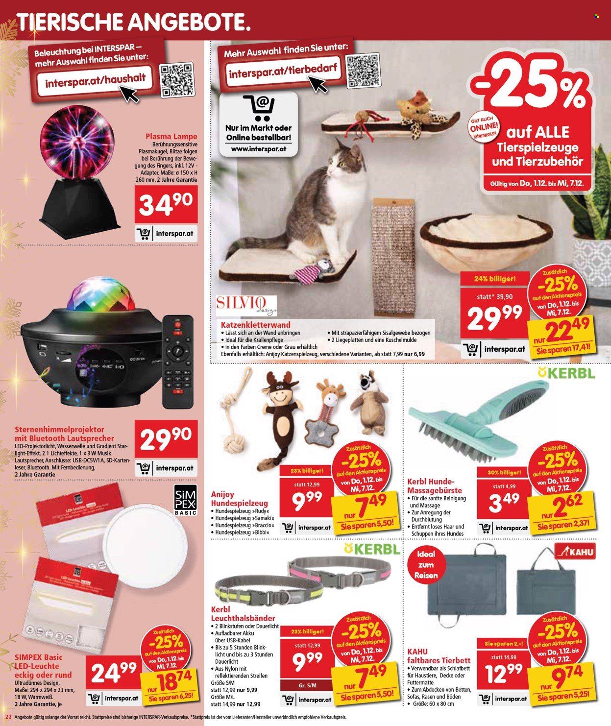 Angebote INTERSPAR - 1.12.2022 - 14.12.2022. Seite 22