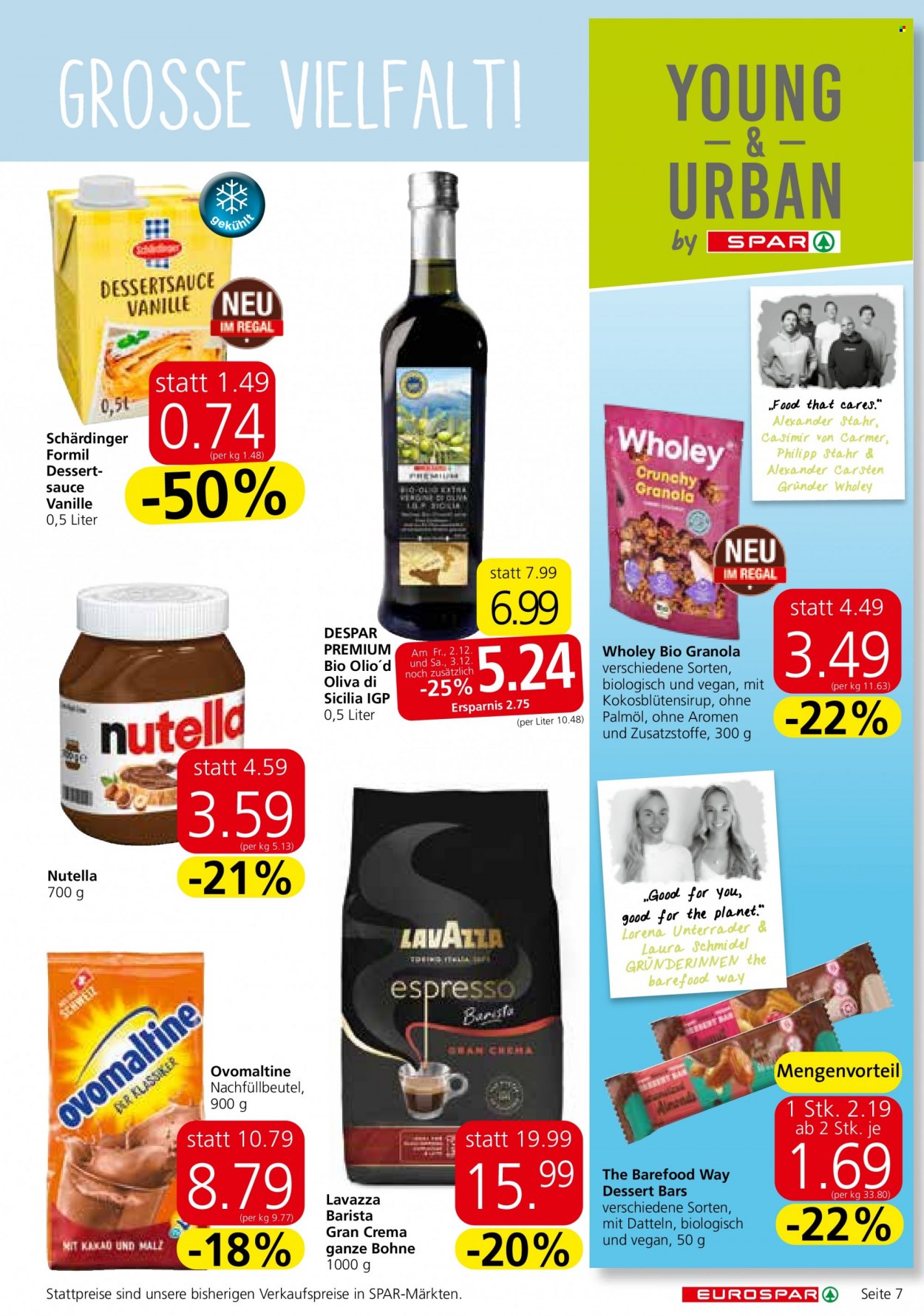Angebote EUROSPAR - 1.12.2022 - 14.12.2022. Seite 7