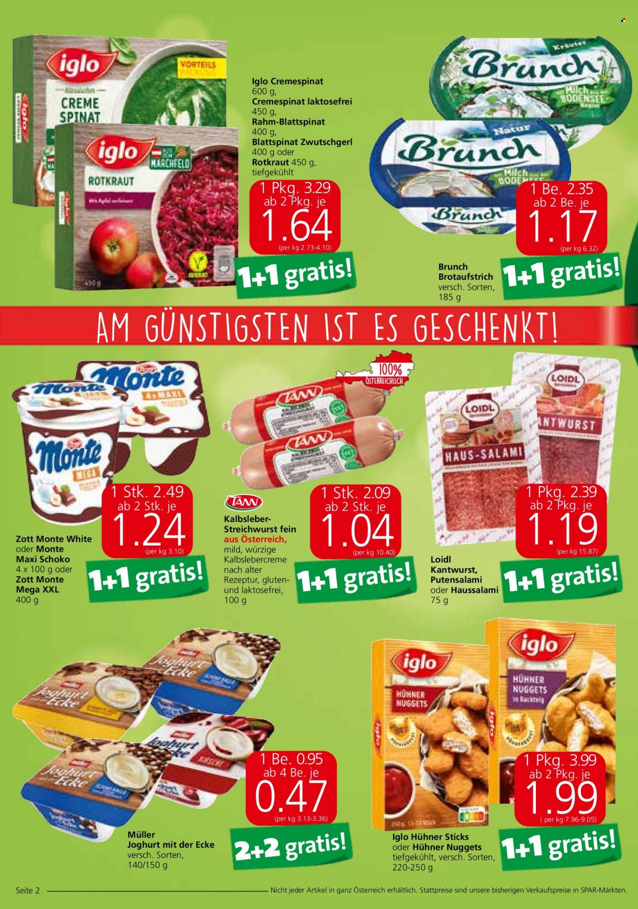 Angebote SPAR - 1.12.2022 - 14.12.2022. Seite 2