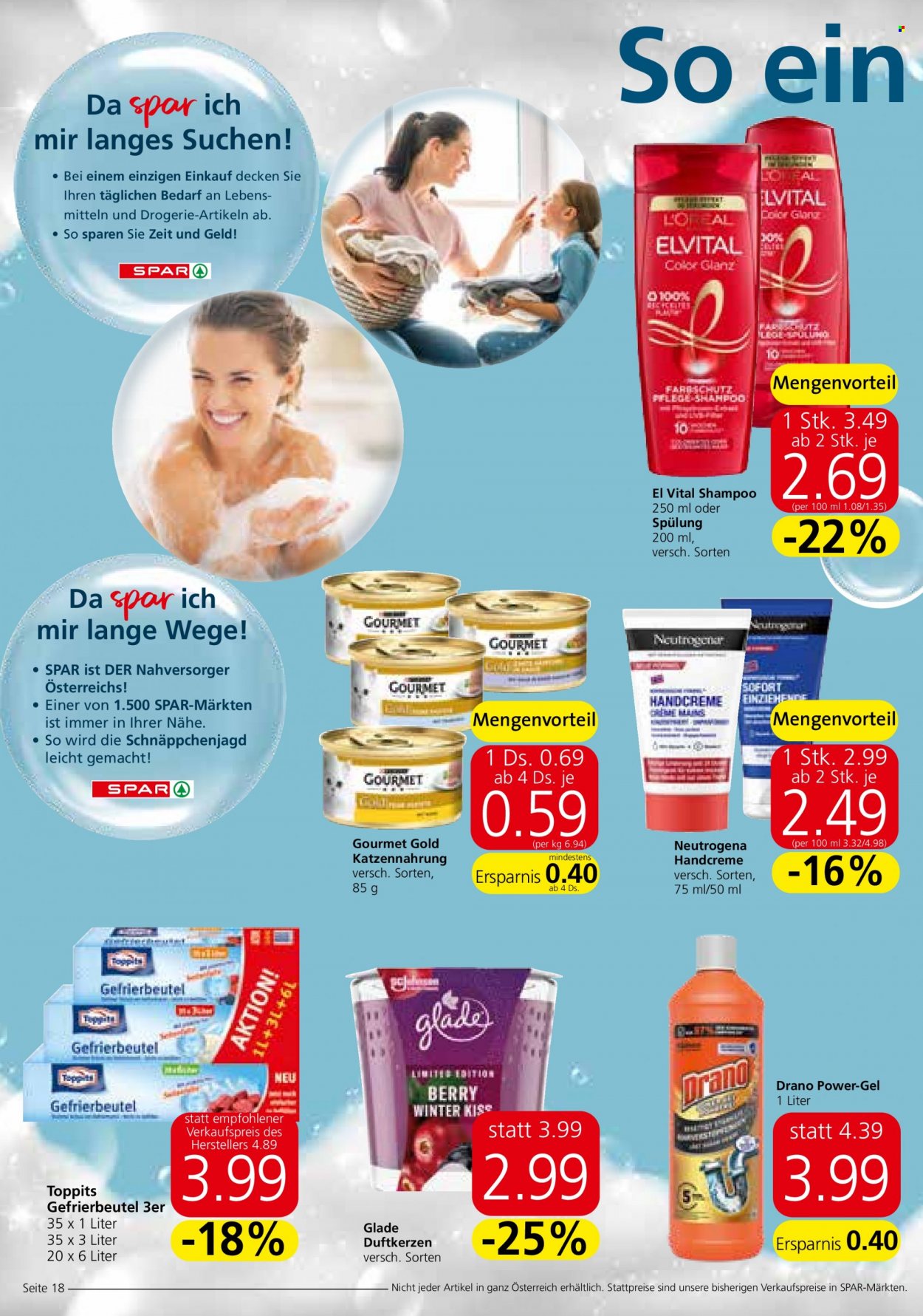 Angebote SPAR - 1.12.2022 - 14.12.2022. Seite 18
