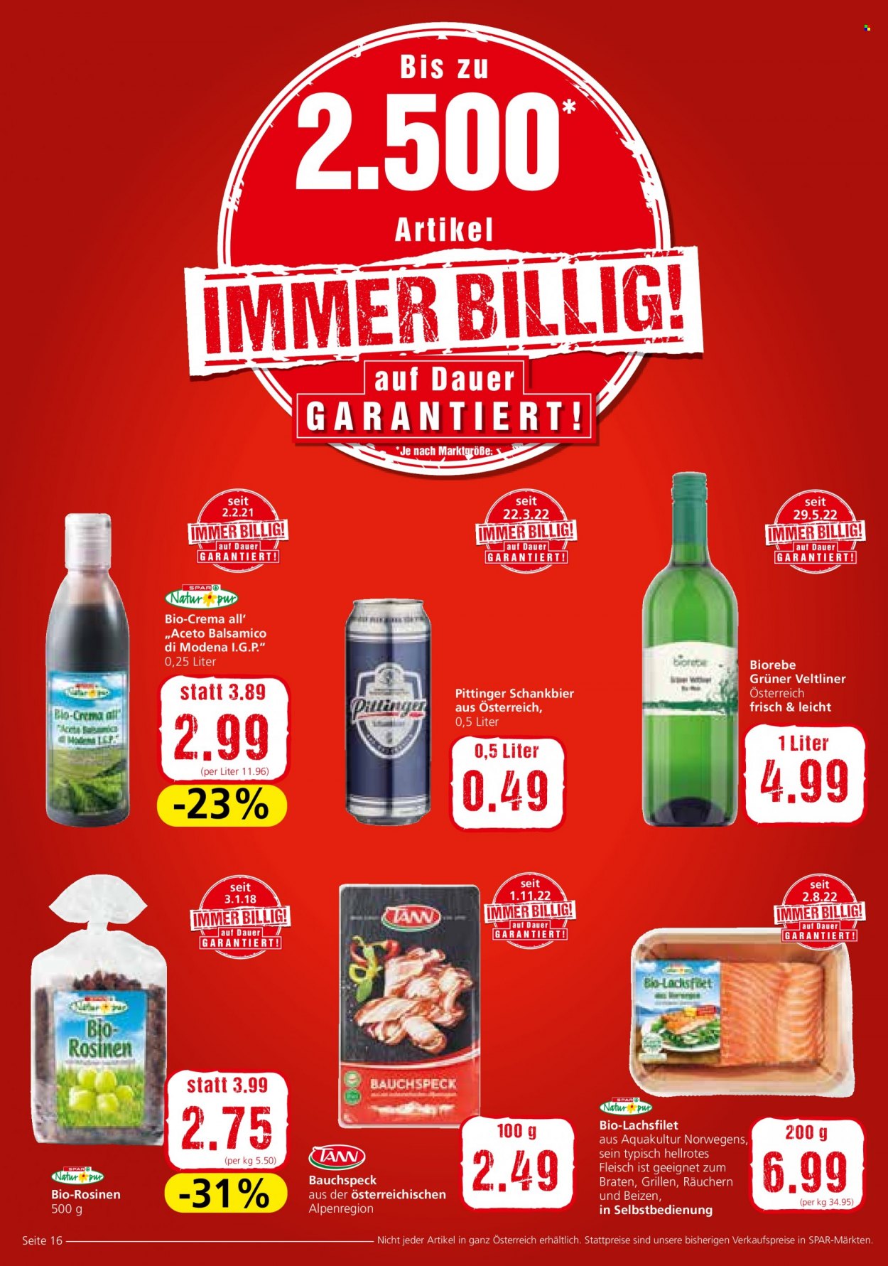 Angebote EUROSPAR - 1.12.2022 - 14.12.2022. Seite 16