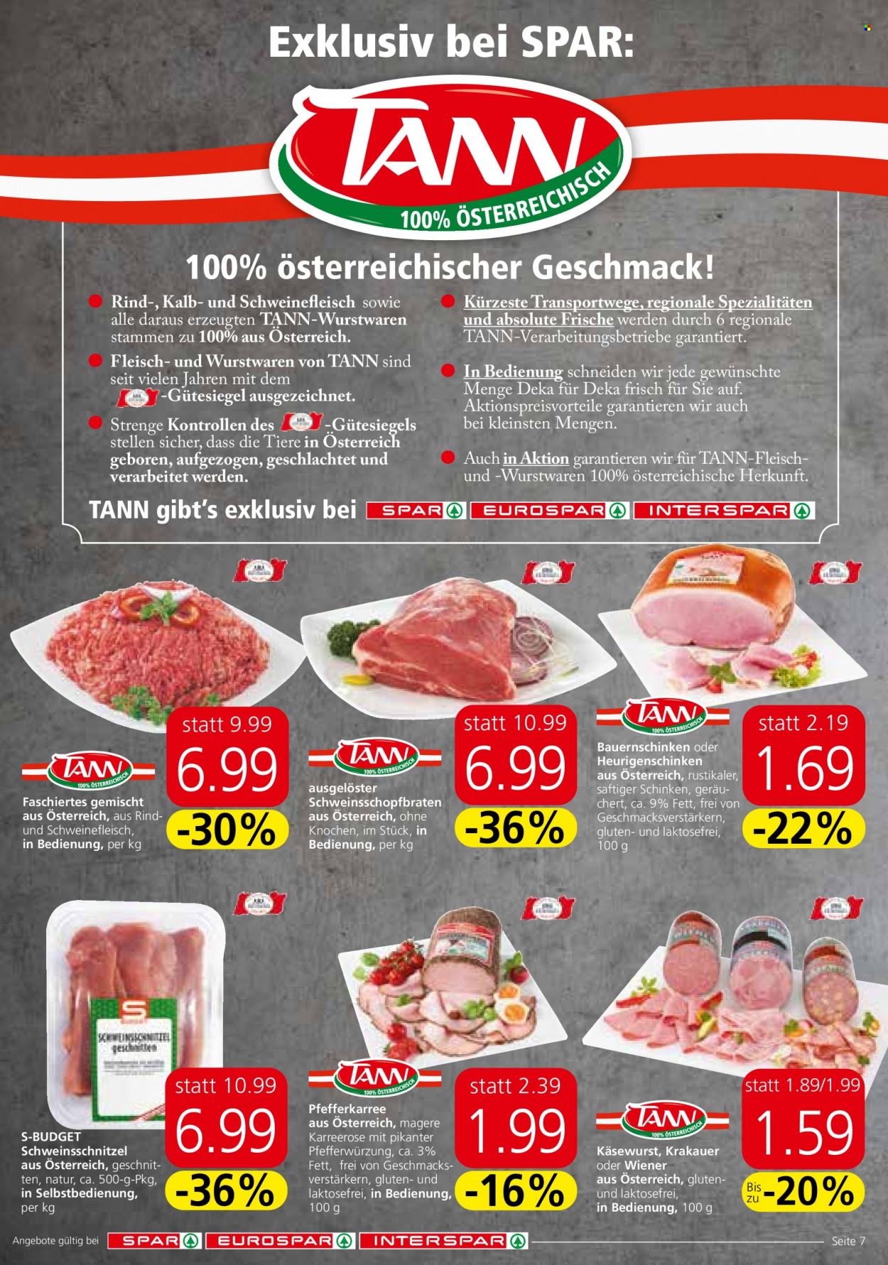 Angebote INTERSPAR - 1.12.2022 - 14.12.2022. Seite 7