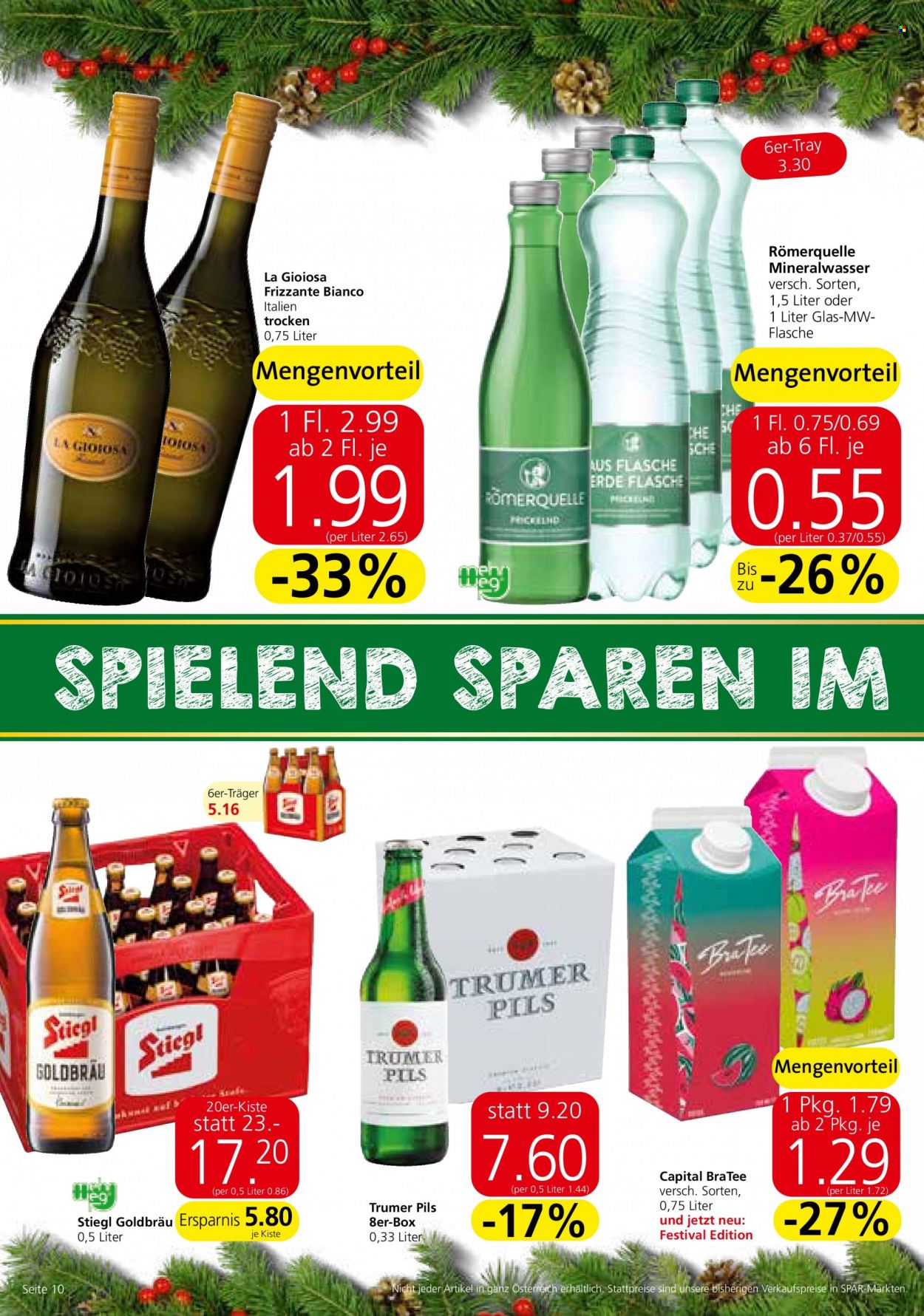 Angebote INTERSPAR - 1.12.2022 - 14.12.2022. Seite 10