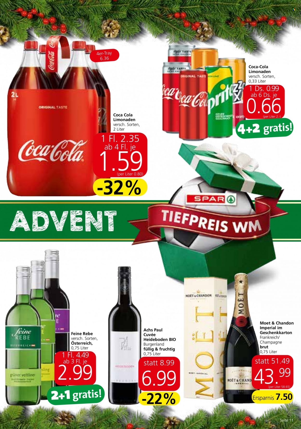 Angebote INTERSPAR - 1.12.2022 - 14.12.2022. Seite 11
