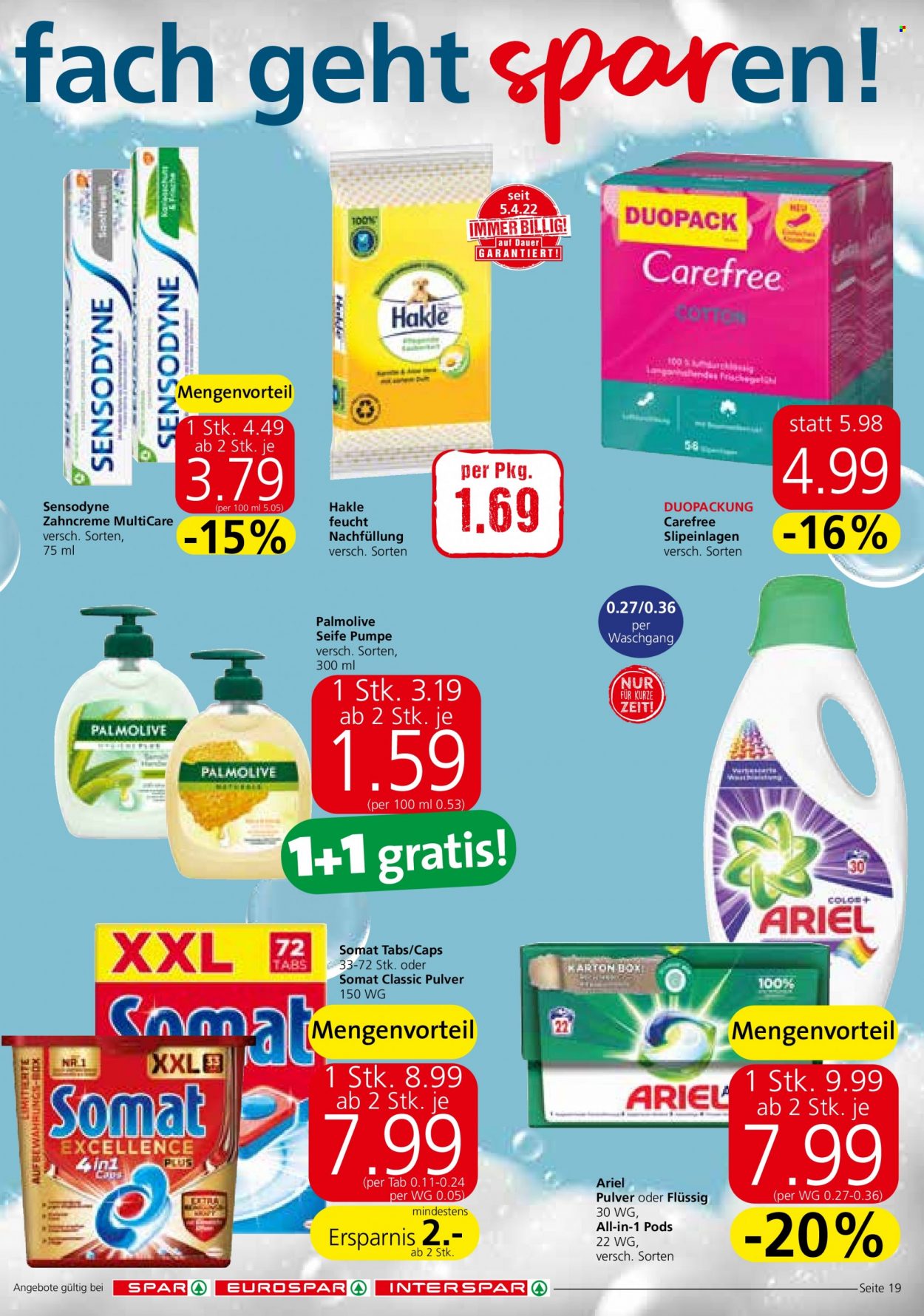 Angebote INTERSPAR - 1.12.2022 - 14.12.2022. Seite 19