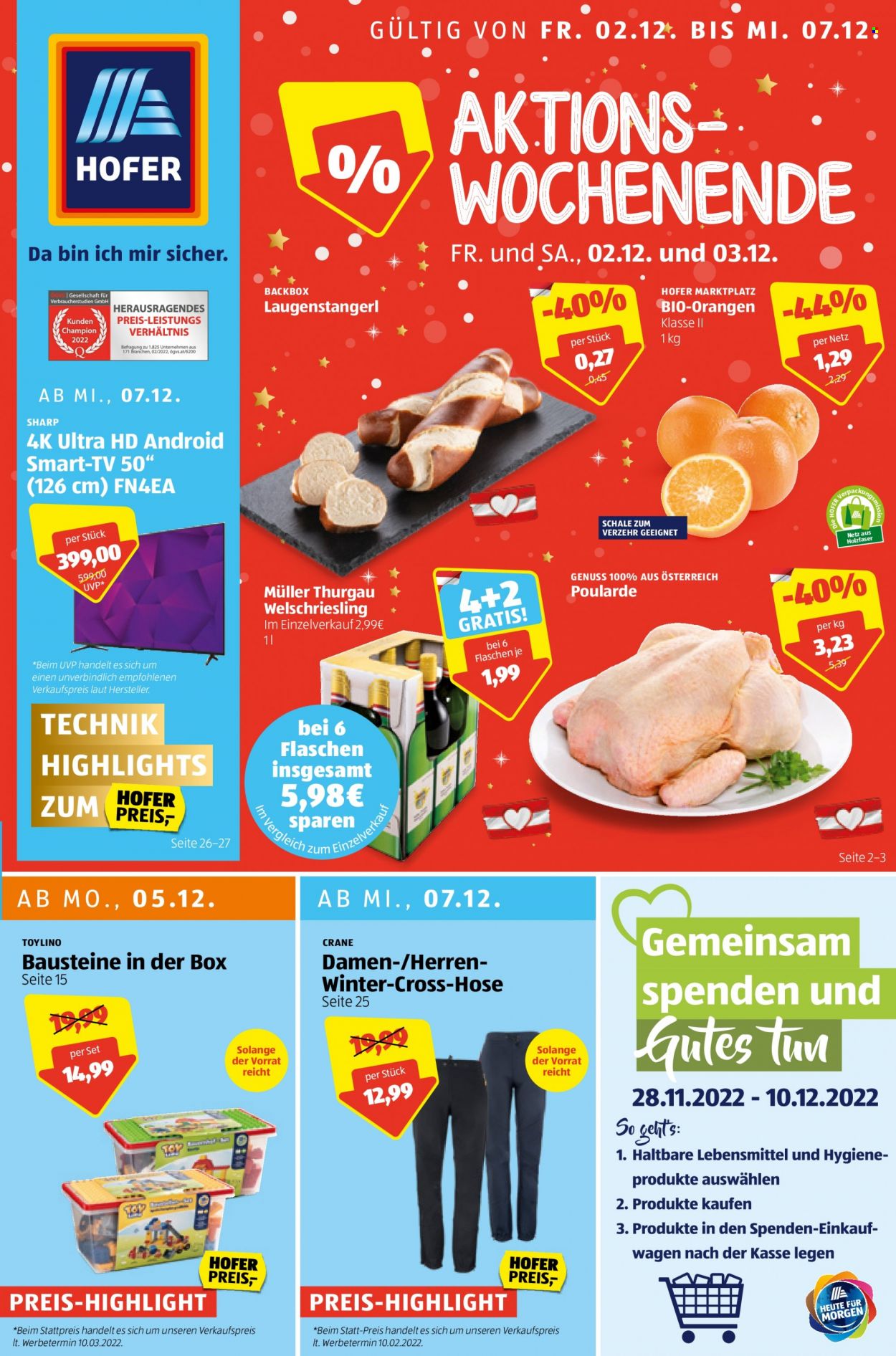 Angebote Hofer - 2.12.2022 - 7.12.2022. Seite 1