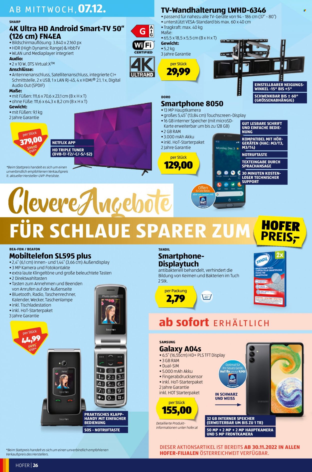 Angebote Hofer - 2.12.2022 - 7.12.2022. Seite 26
