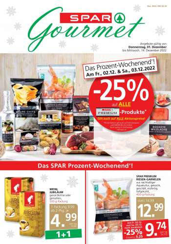 Angebote SPAR - 1.12.2022 - 14.12.2022.