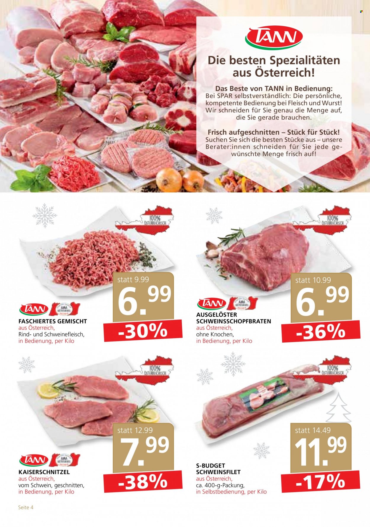 Angebote SPAR - 1.12.2022 - 14.12.2022. Seite 4