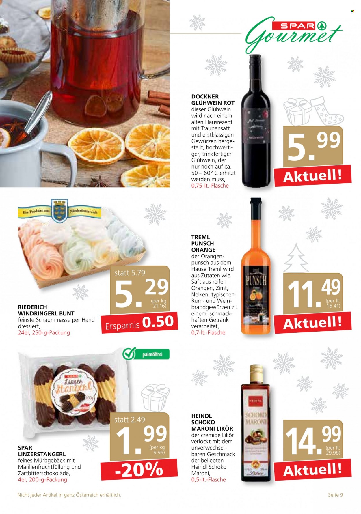 Angebote SPAR - 1.12.2022 - 14.12.2022. Seite 9