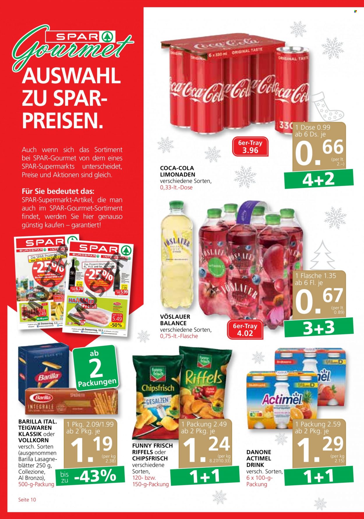 Angebote SPAR - 1.12.2022 - 14.12.2022. Seite 10