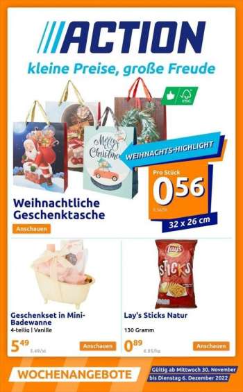 Angebote Action - 30.11.2022 - 6.12.2022.