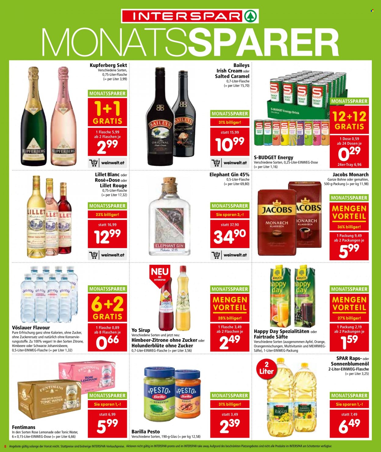 Angebote INTERSPAR - 7.12.2022 - 14.12.2022. Seite 8