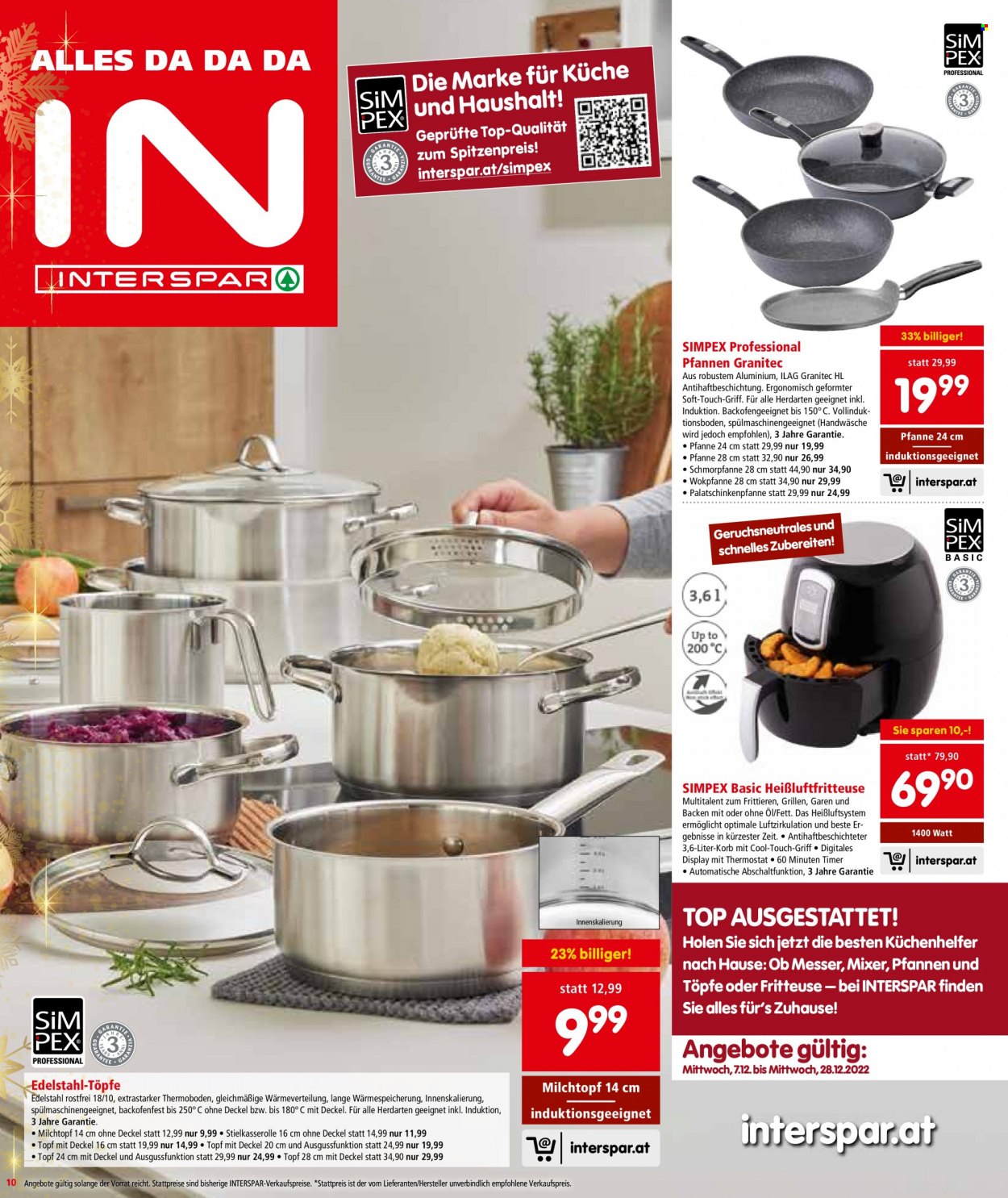 Angebote INTERSPAR - 7.12.2022 - 14.12.2022. Seite 10