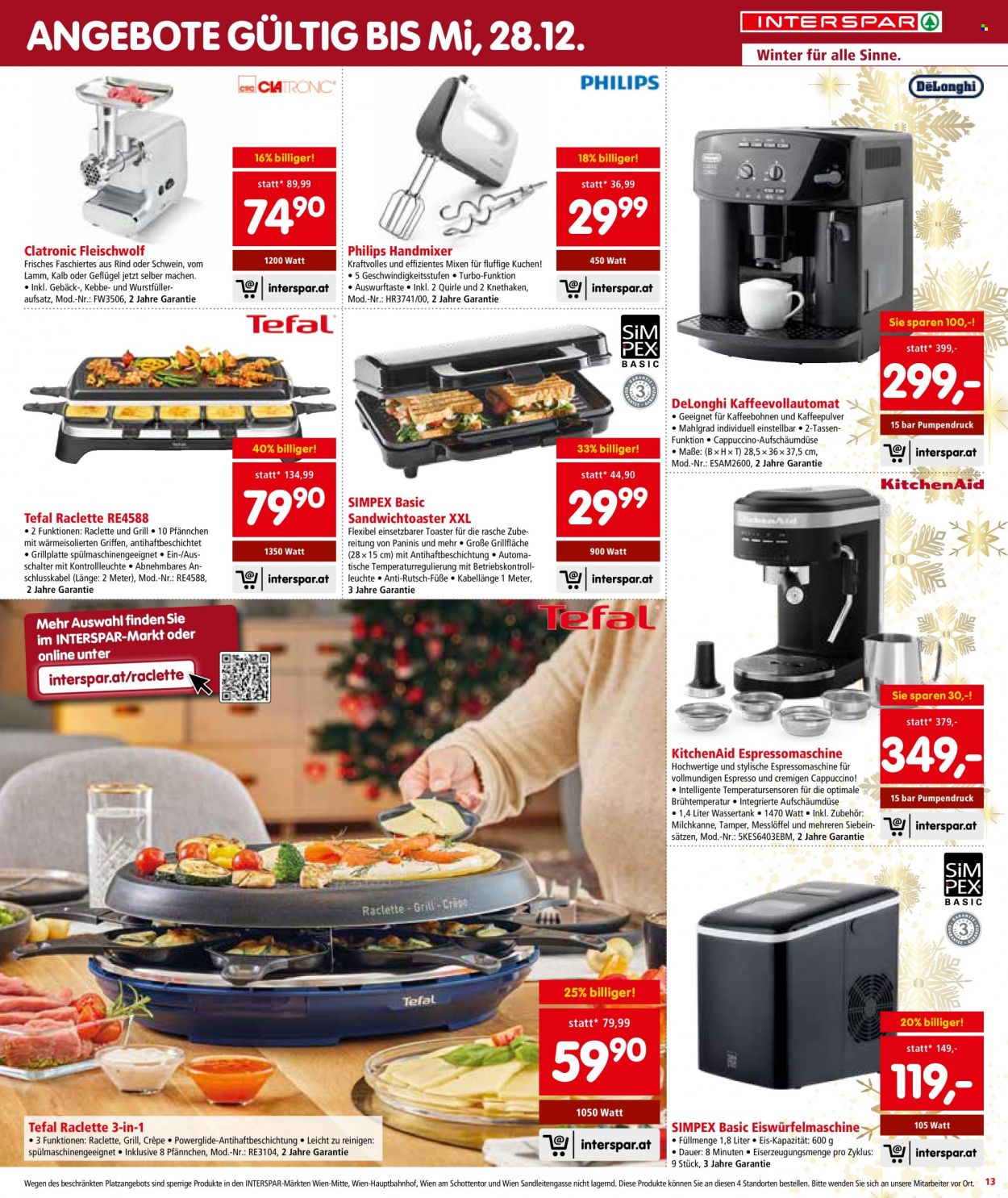 Angebote INTERSPAR - 7.12.2022 - 14.12.2022. Seite 13