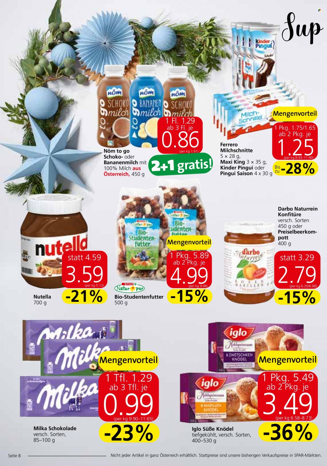 Angebote INTERSPAR - 7.12.2022 - 14.12.2022. Seite 8