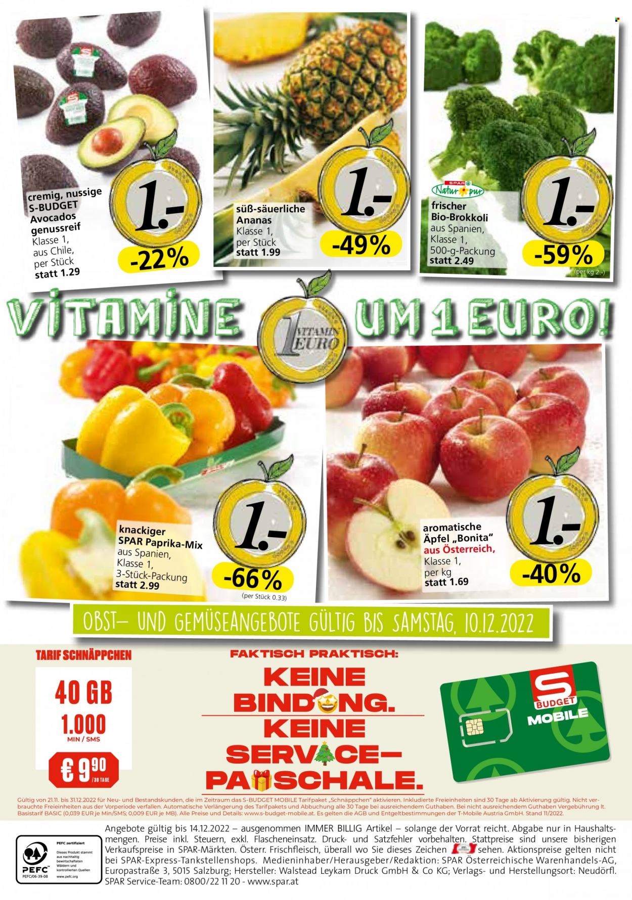 Angebote INTERSPAR - 7.12.2022 - 14.12.2022. Seite 16