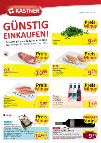 Angebote KASTNER - 12.12.2022 - 17.12.2022.