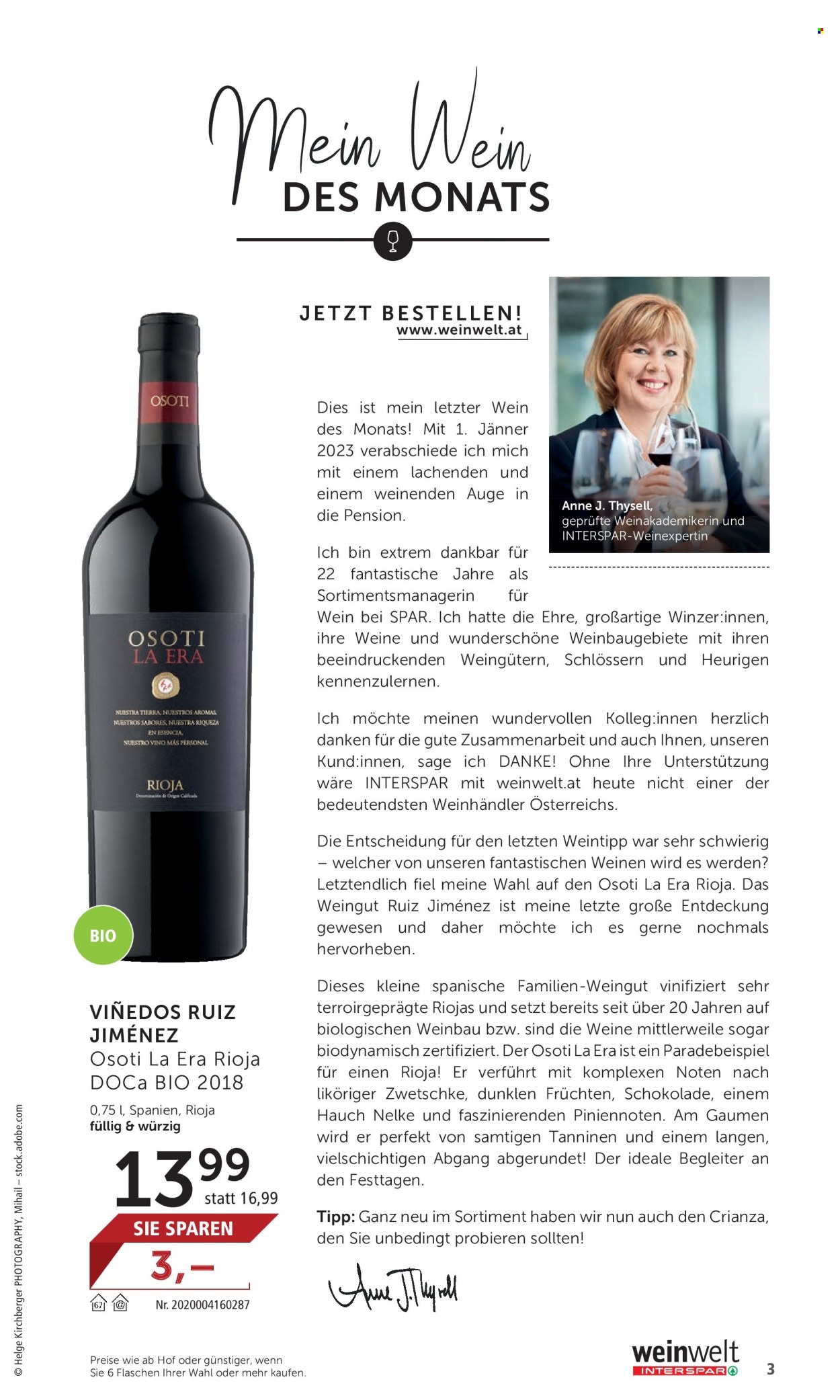 Angebote INTERSPAR - 7.12.2022 - 11.1.2023. Seite 3