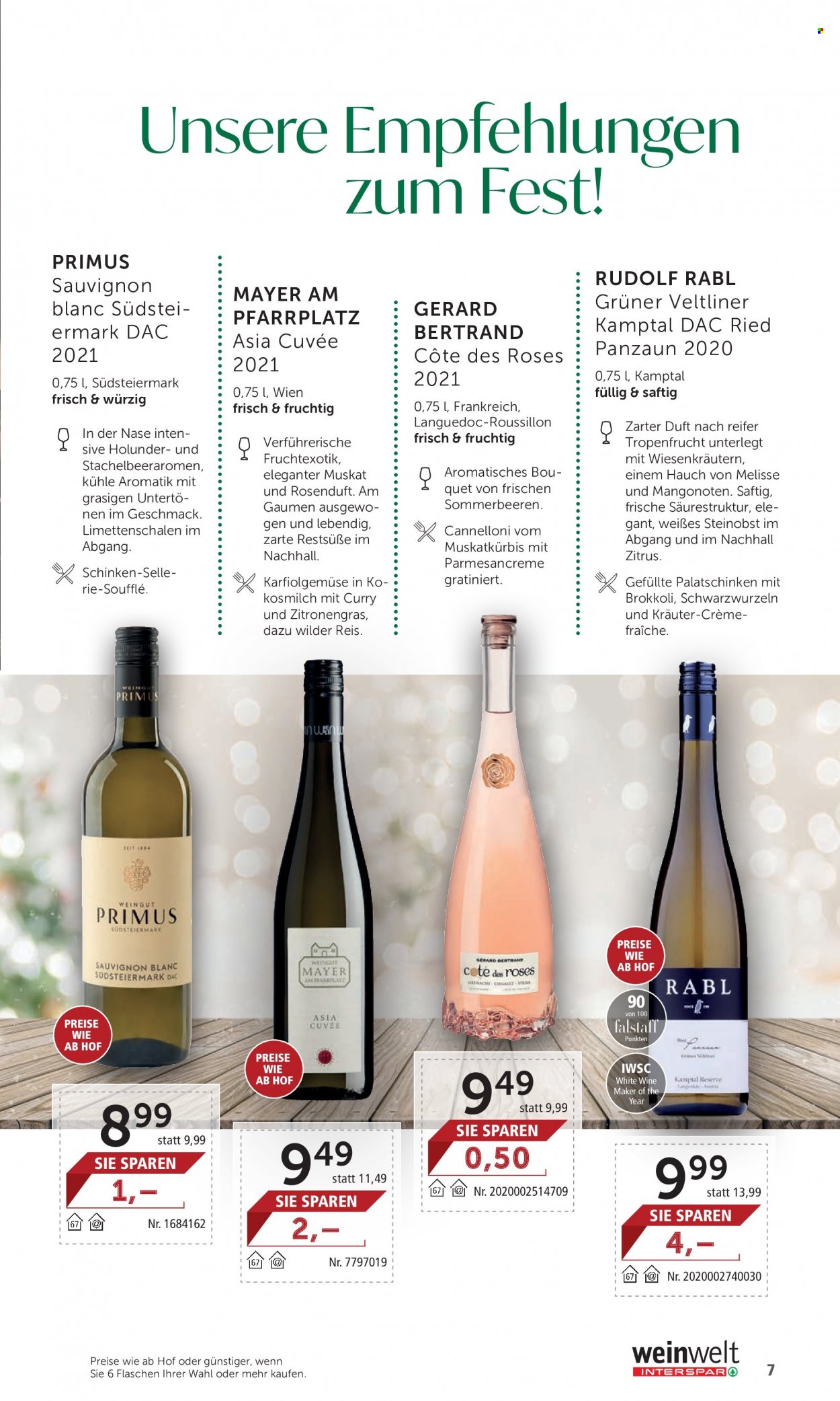 Angebote INTERSPAR - 7.12.2022 - 11.1.2023. Seite 7