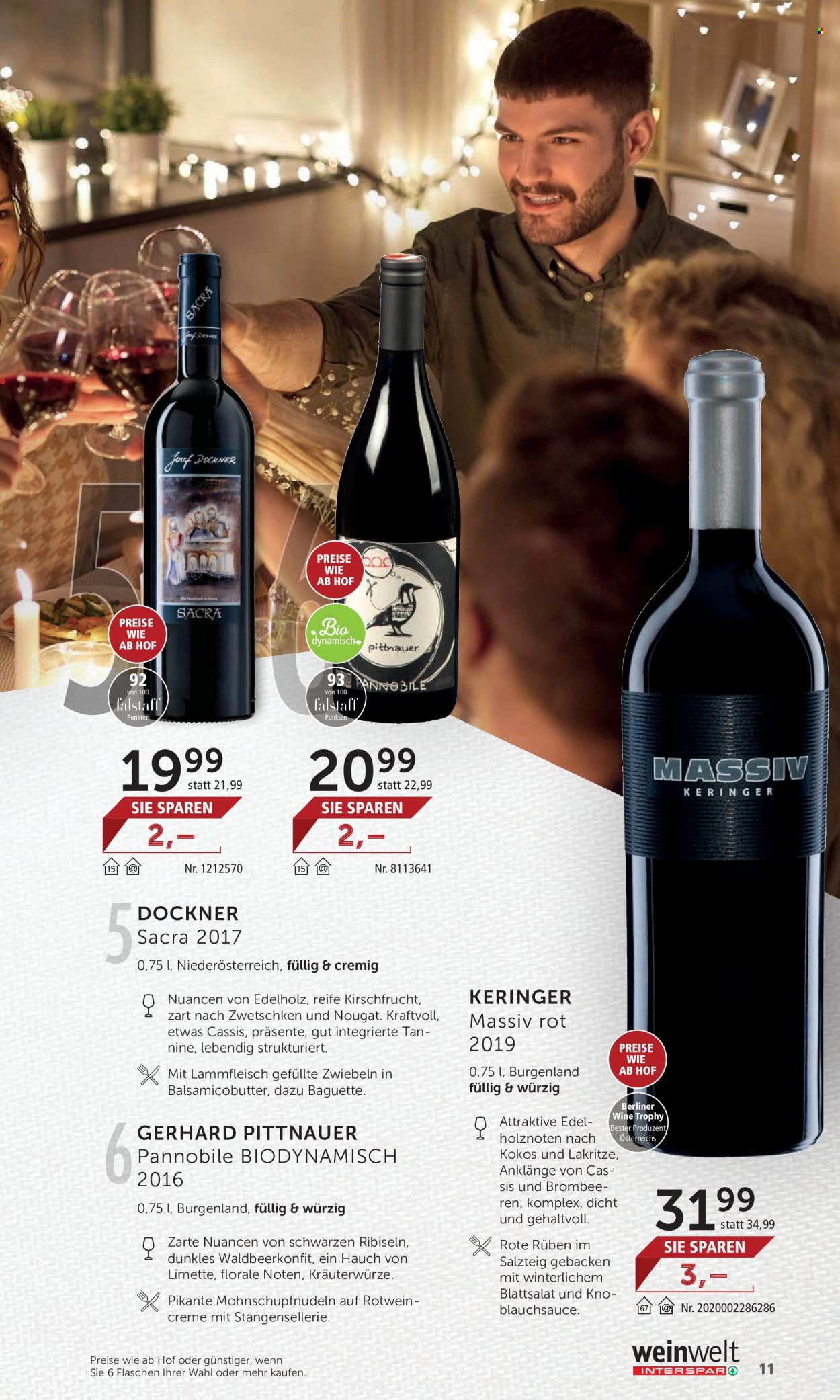 Angebote INTERSPAR - 7.12.2022 - 11.1.2023. Seite 11