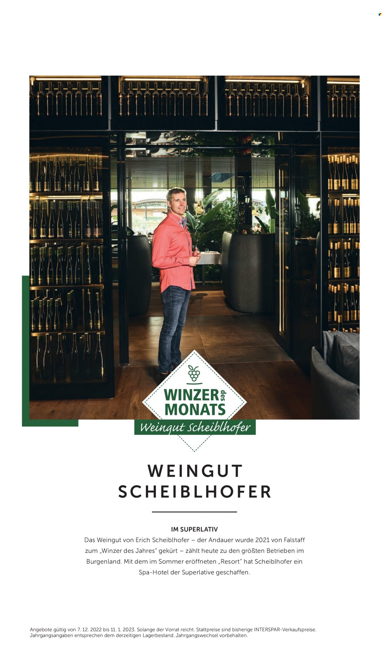 Angebote INTERSPAR - 7.12.2022 - 11.1.2023. Seite 12
