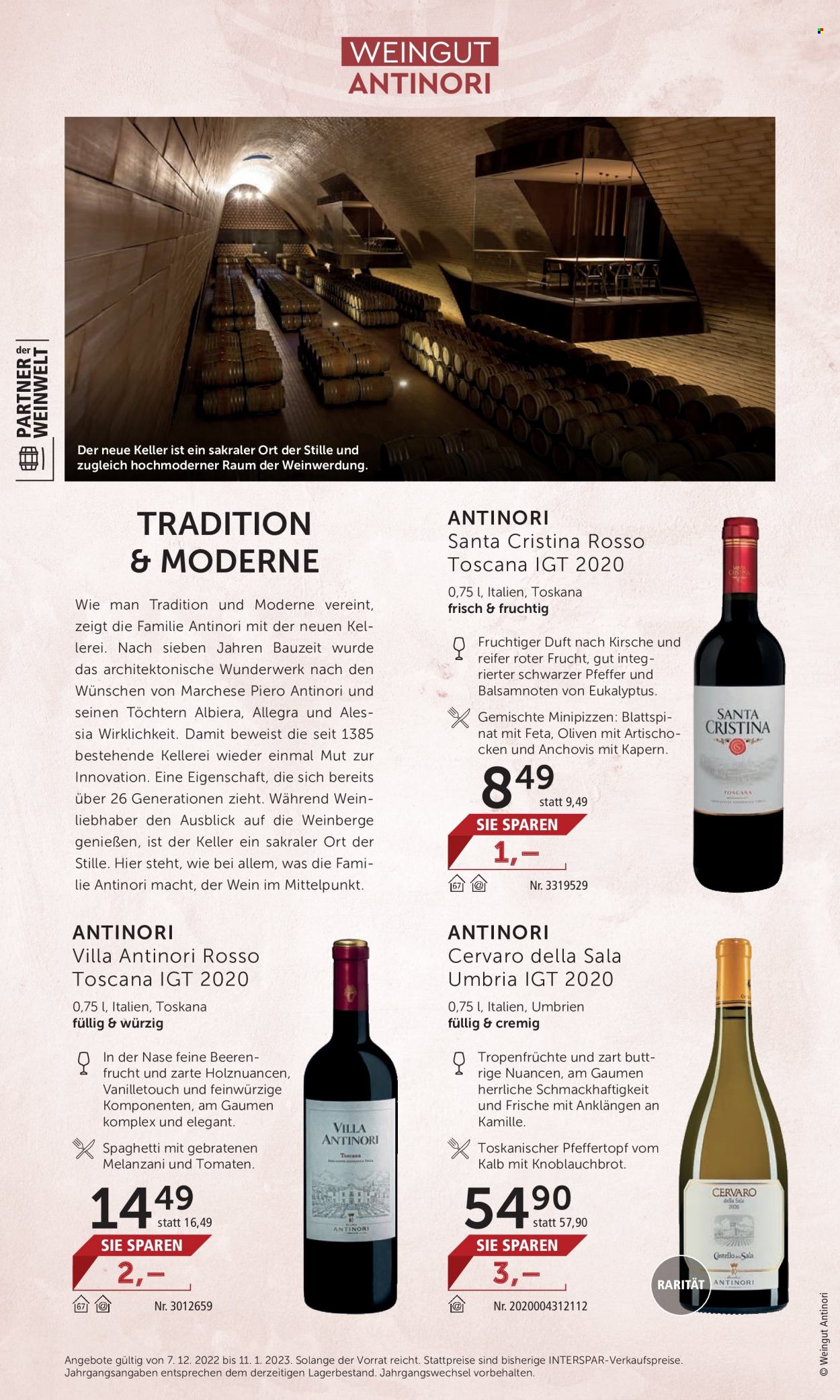 Angebote INTERSPAR - 7.12.2022 - 11.1.2023. Seite 16