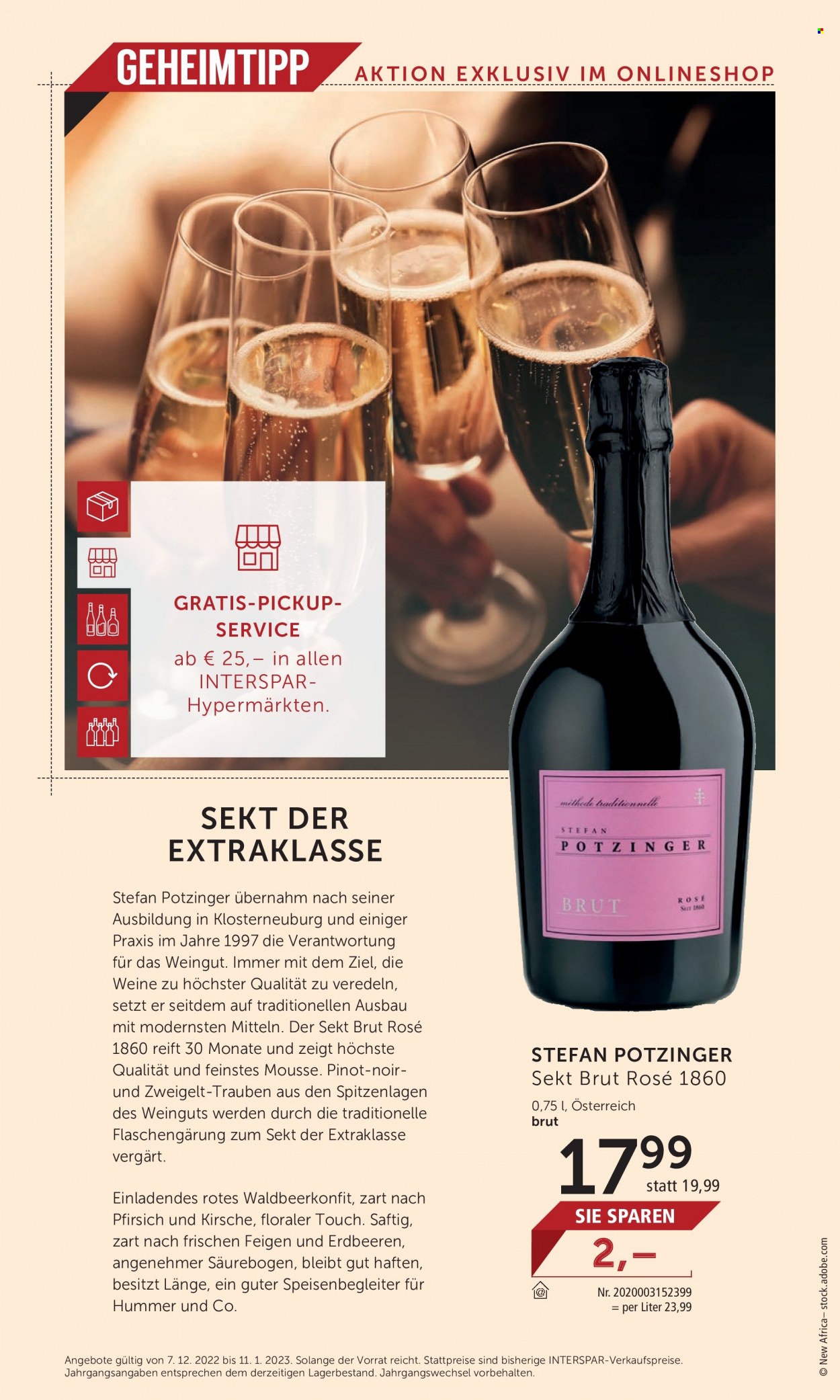 Angebote INTERSPAR - 7.12.2022 - 11.1.2023. Seite 24