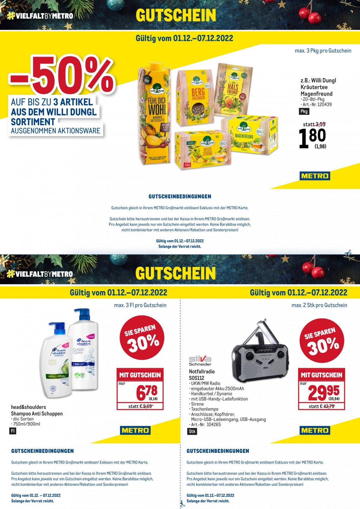 Angebote Metro - 1.12.2022 - 31.12.2022. Seite 6