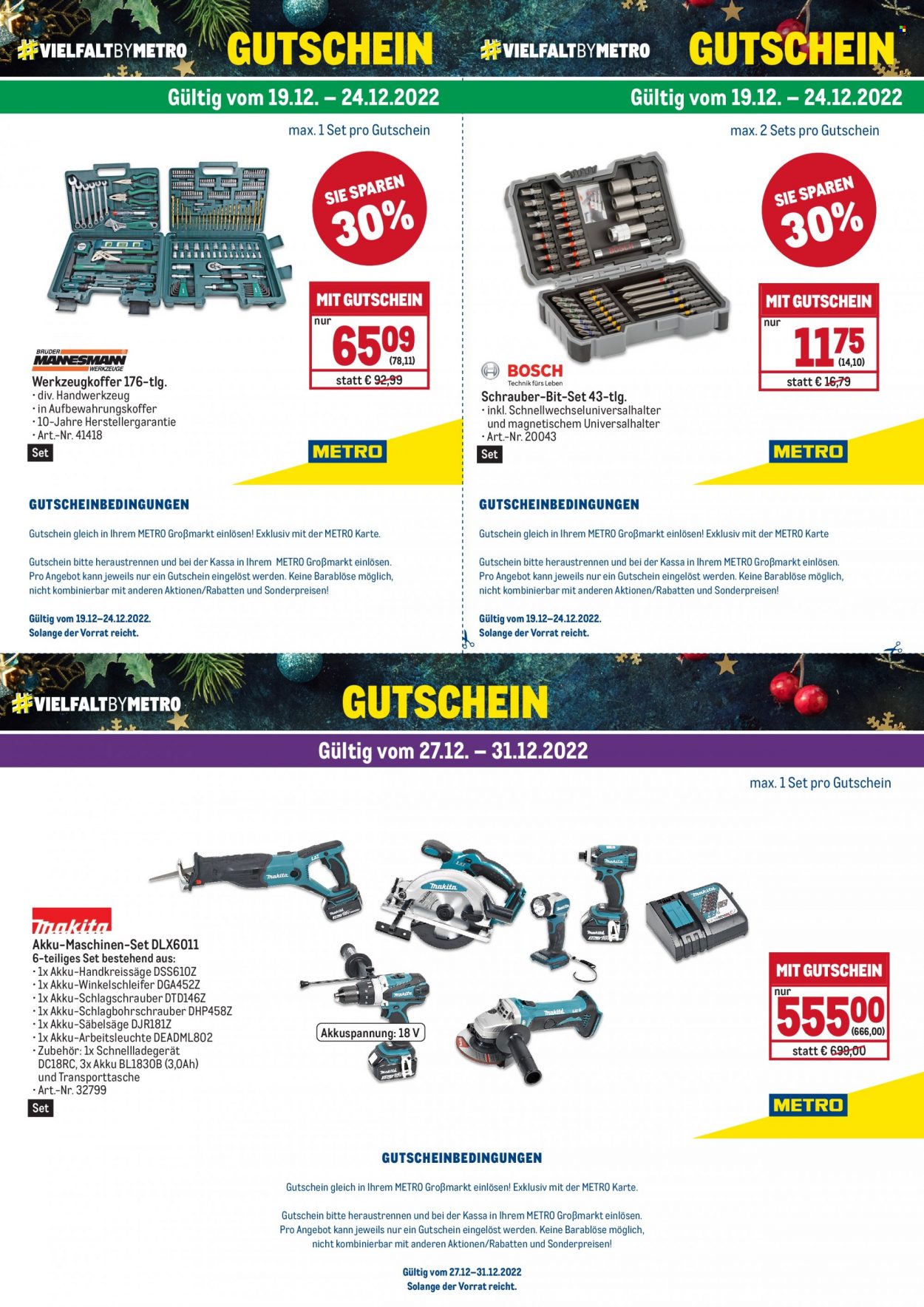 Angebote Metro - 1.12.2022 - 31.12.2022. Seite 16