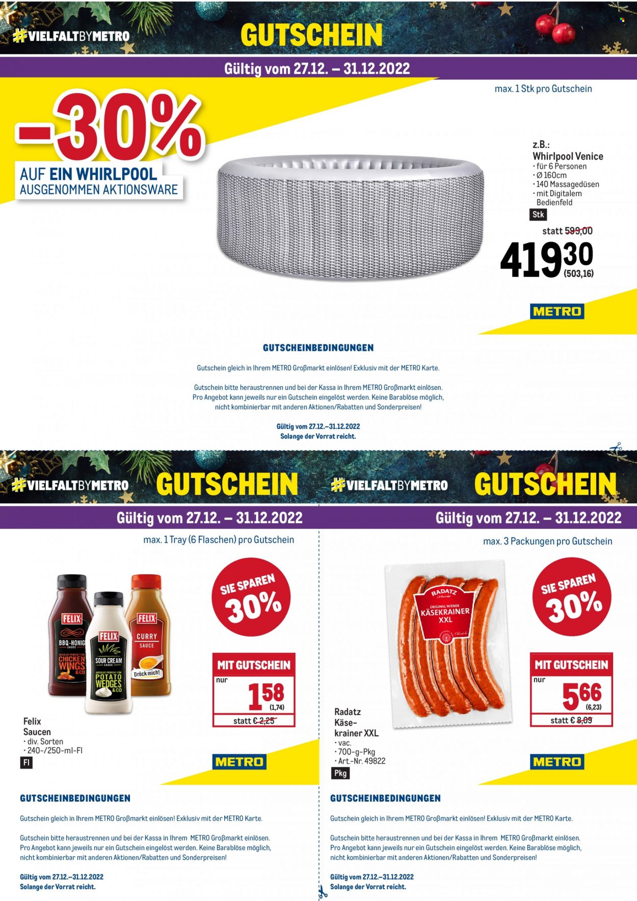 Angebote Metro - 1.12.2022 - 31.12.2022. Seite 17
