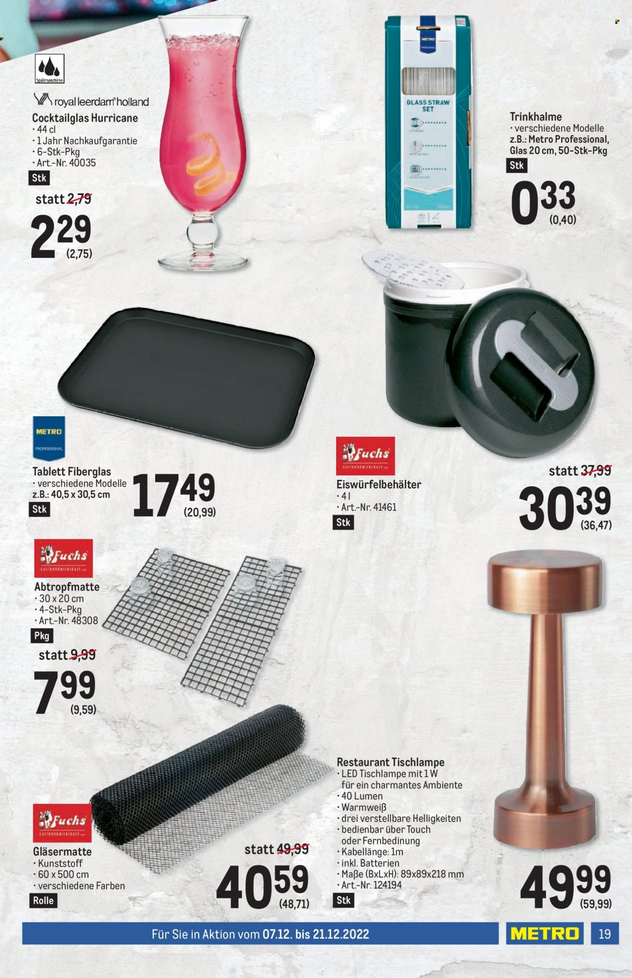 Angebote Metro - 7.12.2022 - 21.12.2022. Seite 19