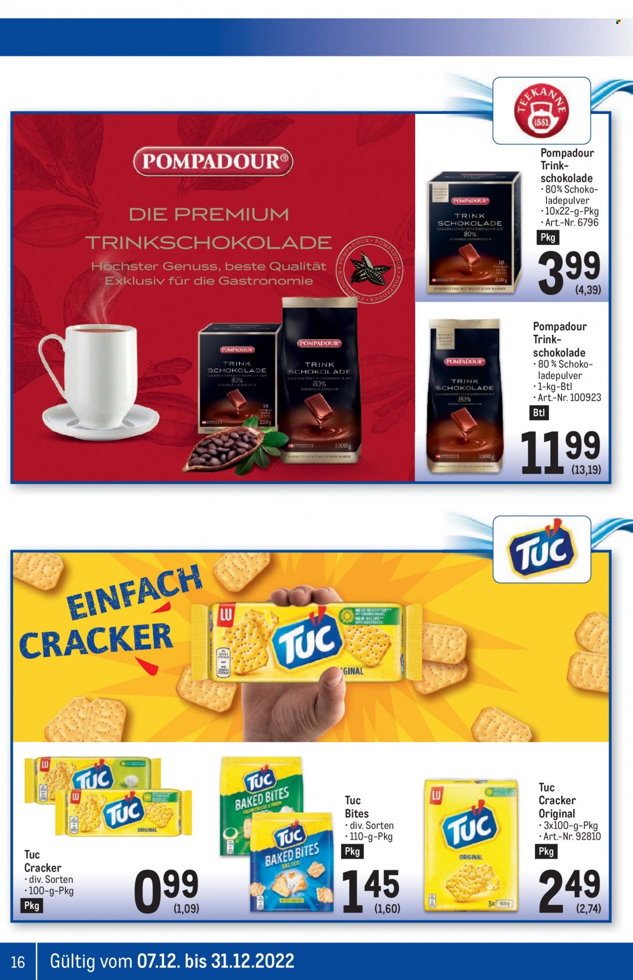 Angebote Metro - 7.12.2022 - 31.12.2022. Seite 16