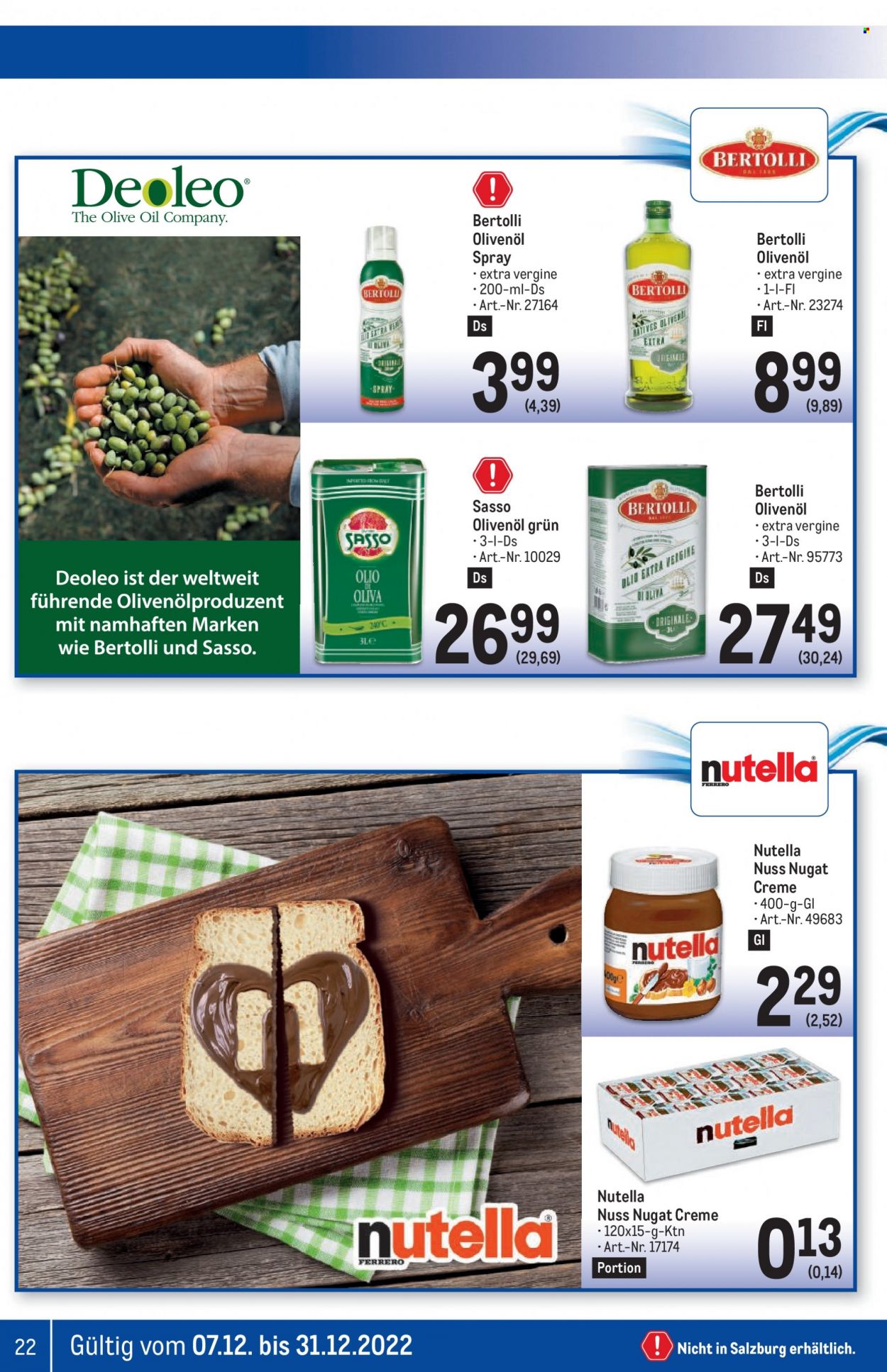 Angebote Metro - 7.12.2022 - 31.12.2022. Seite 22