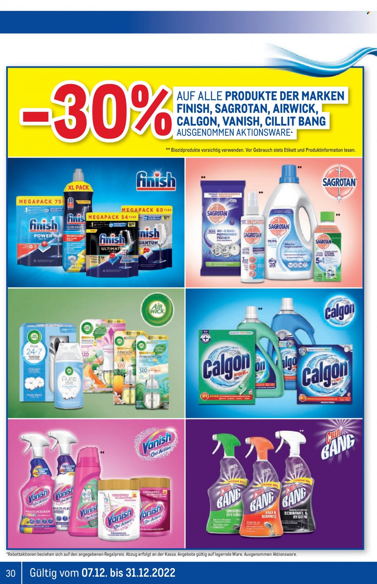 Angebote Metro - 7.12.2022 - 31.12.2022. Seite 30