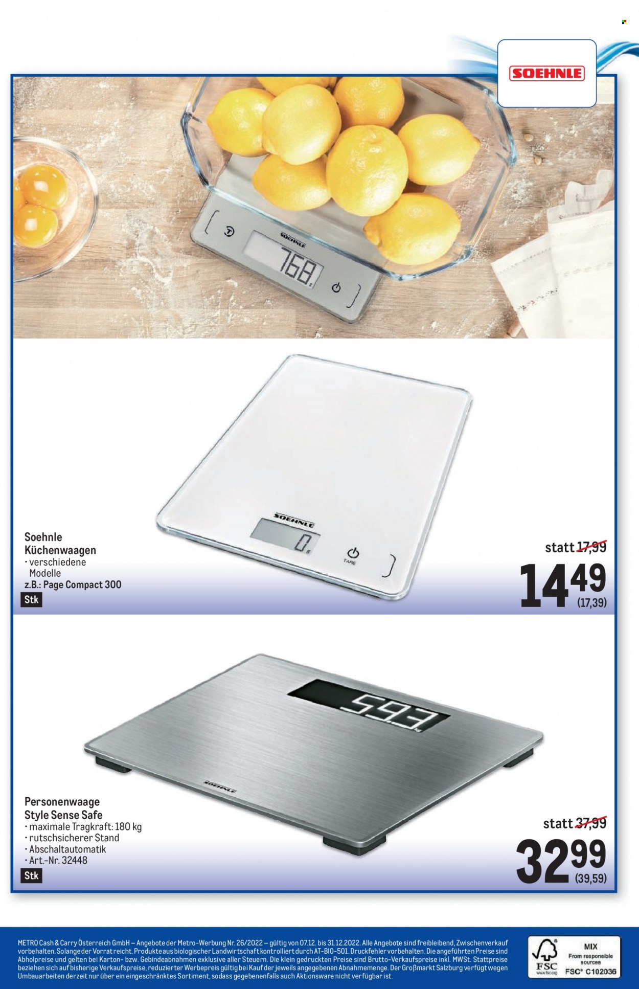 Angebote Metro - 7.12.2022 - 31.12.2022. Seite 36