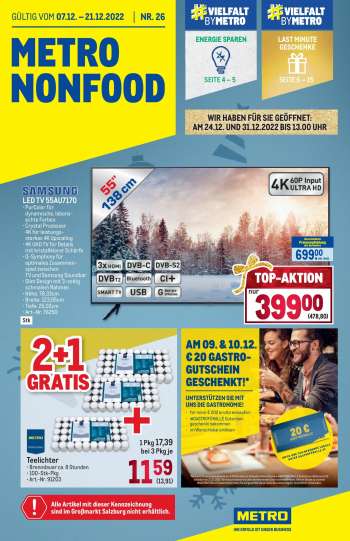 Metro Flugblatt