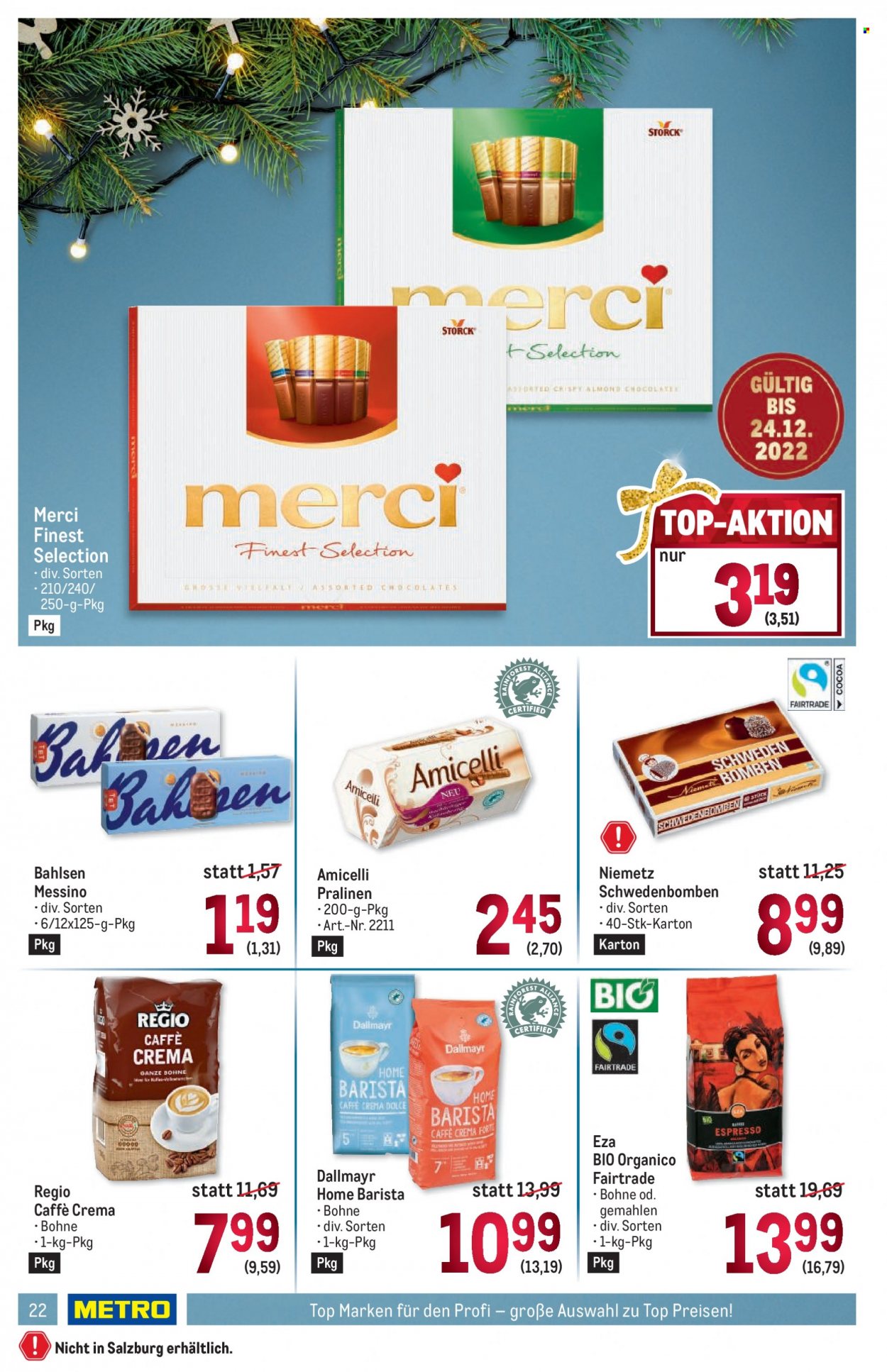 Angebote Metro - 7.12.2022 - 21.12.2022. Seite 22